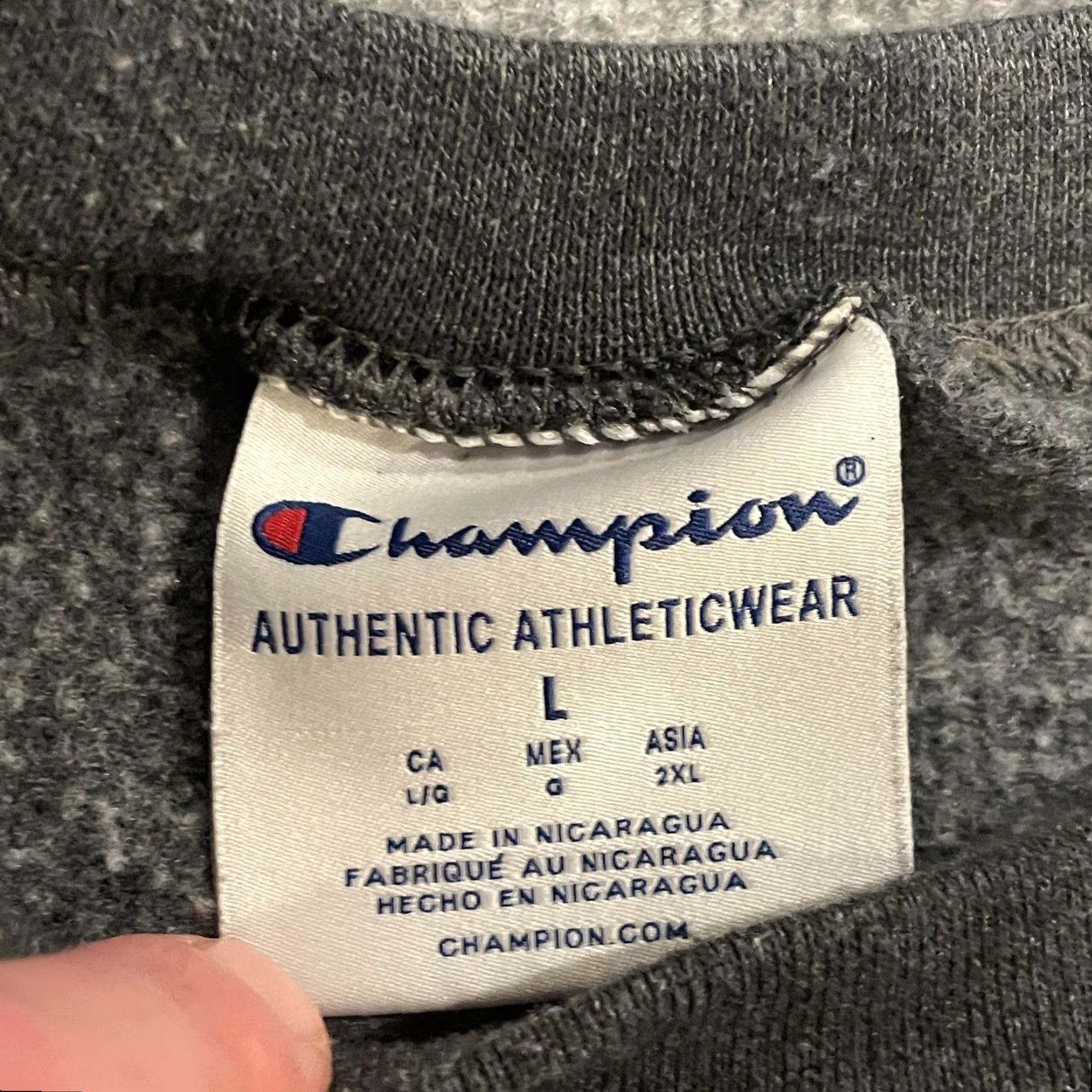 Champion Champion James Madison University Sweatshirt Mens Large Gray Crewneck Pullover Size US L / EU 52-54 / 3 - 4 Thumbnail