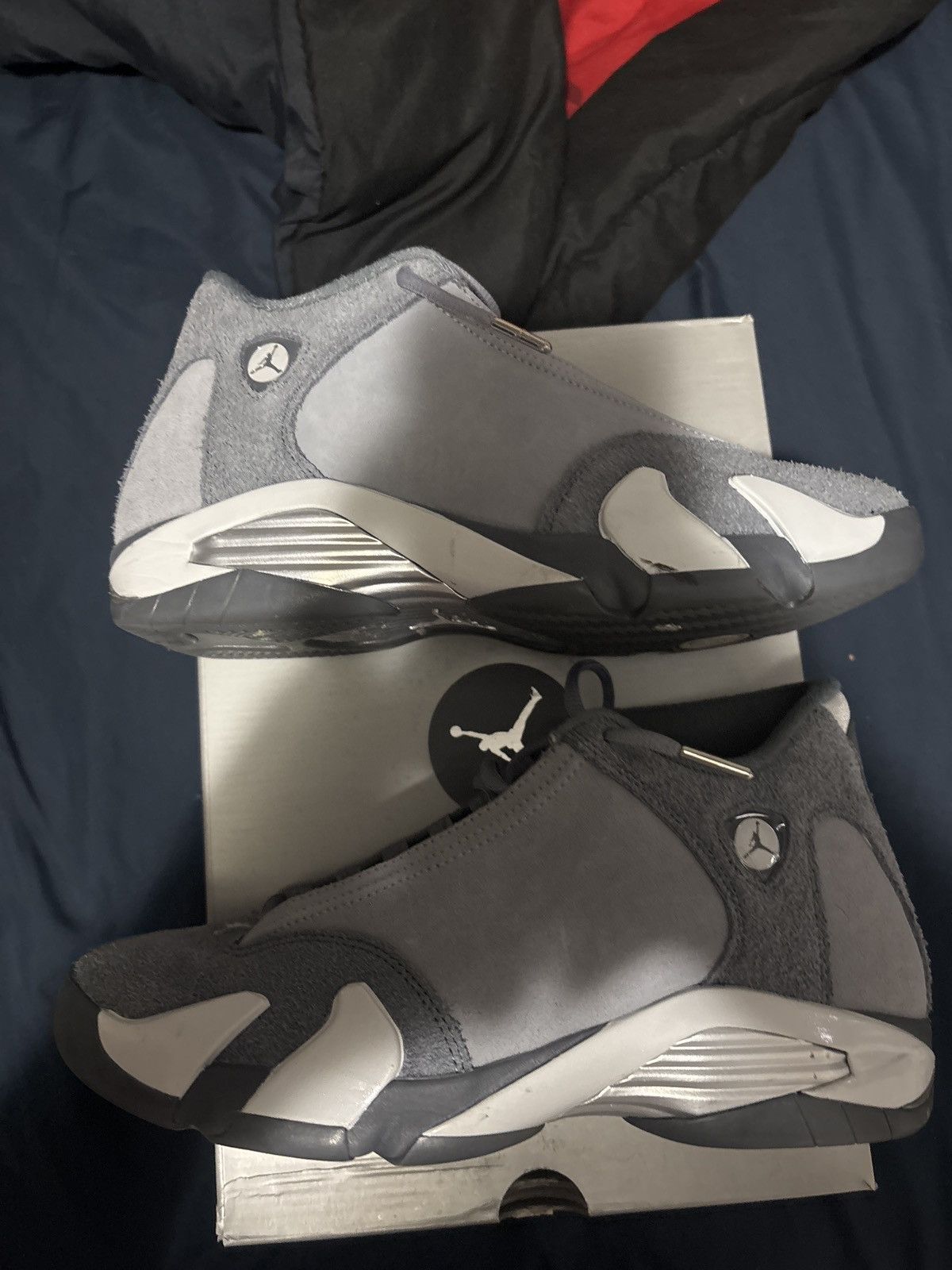Jordan Brand Jordan 14 “Flint Grey” Size US 8.5 / EU 41-42 - 5 Thumbnail