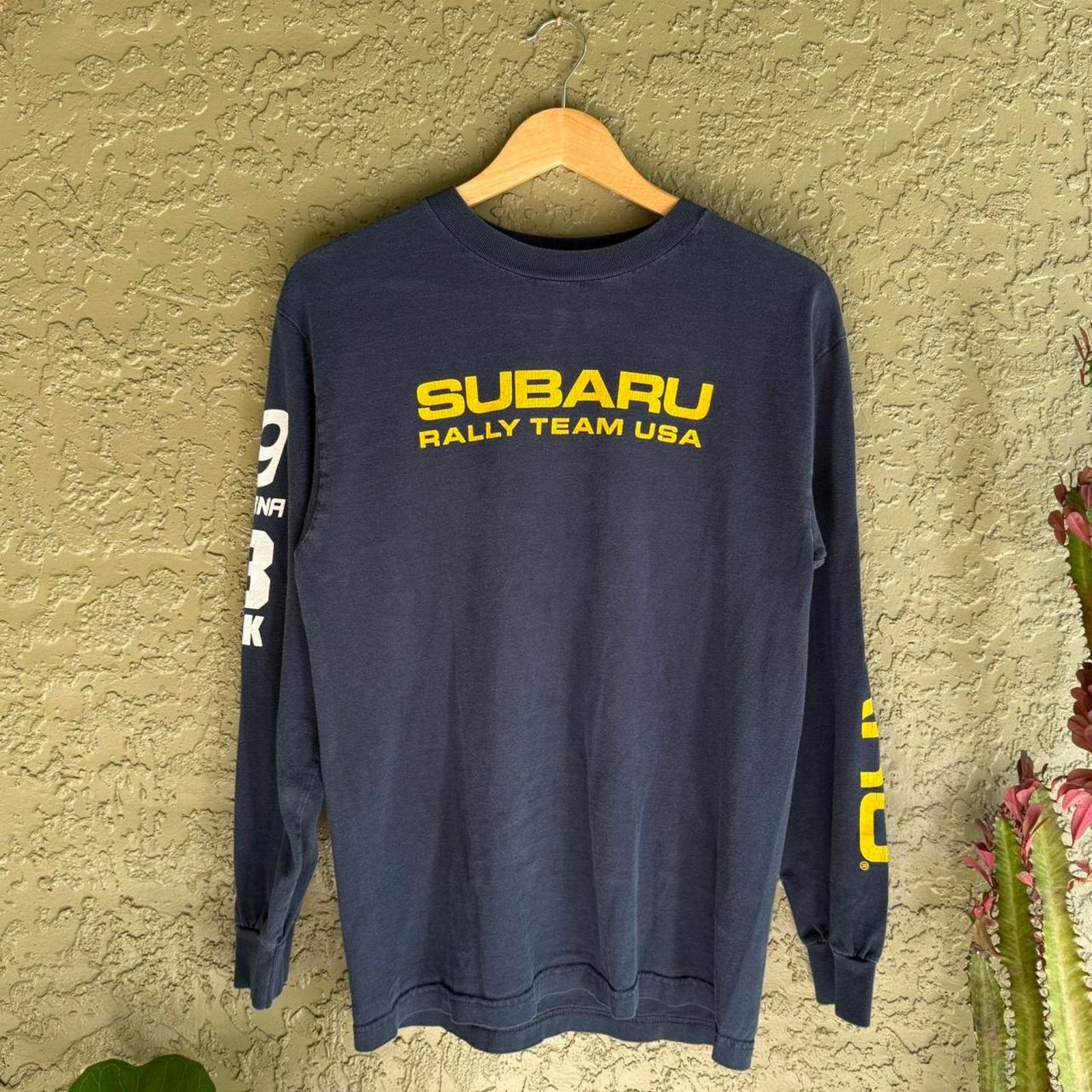 DC Subaru Rally Team x DC Skate Men's M Navy Longsleeve Size US M / EU 48-50 / 2 - 2 Thumbnail