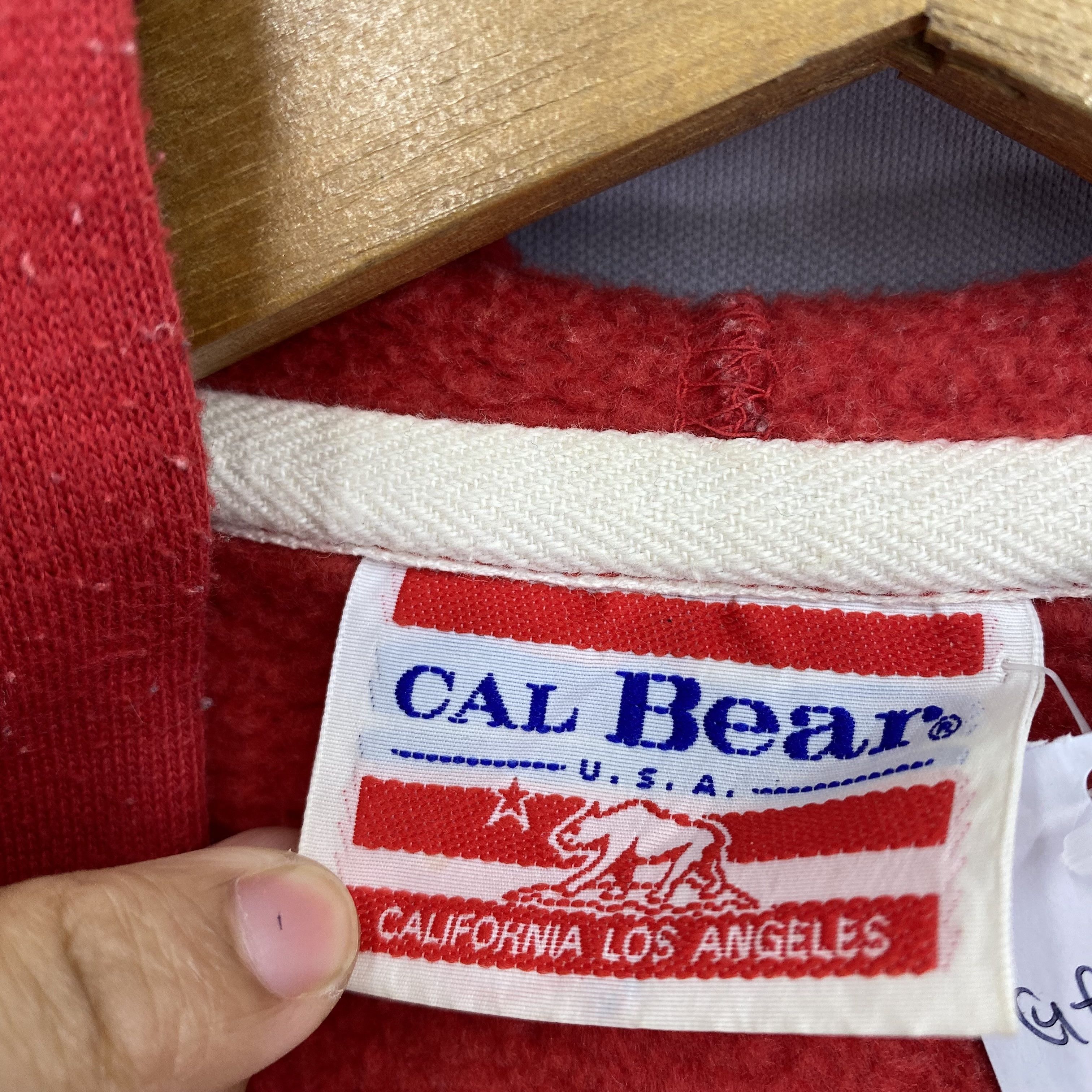 California Republic Vintage 90s Cal Bear USA Sweater CA LA Hoodie Sweatshirt Size US M / EU 48-50 / 2 - 8 Thumbnail