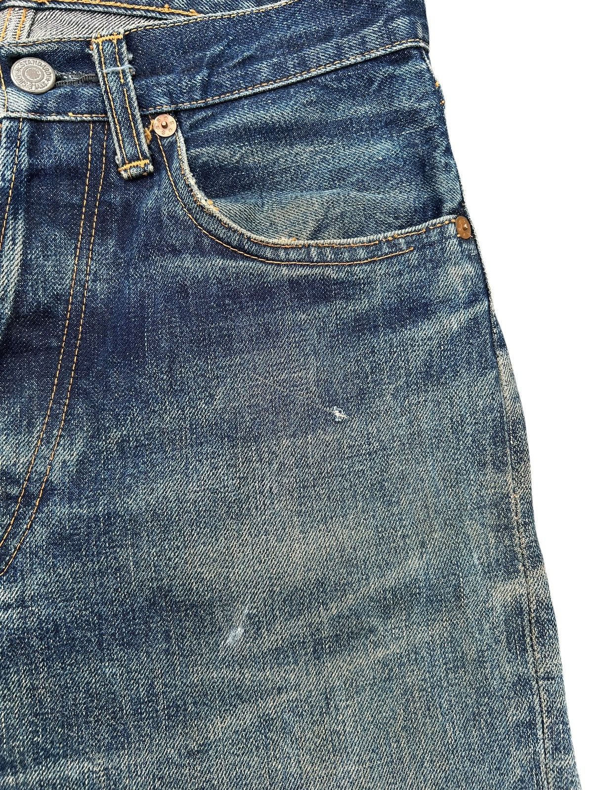 Kapital Vintage Standard Shop Selvedge Distressed Denim Jeans Size US 29 - 4 Thumbnail
