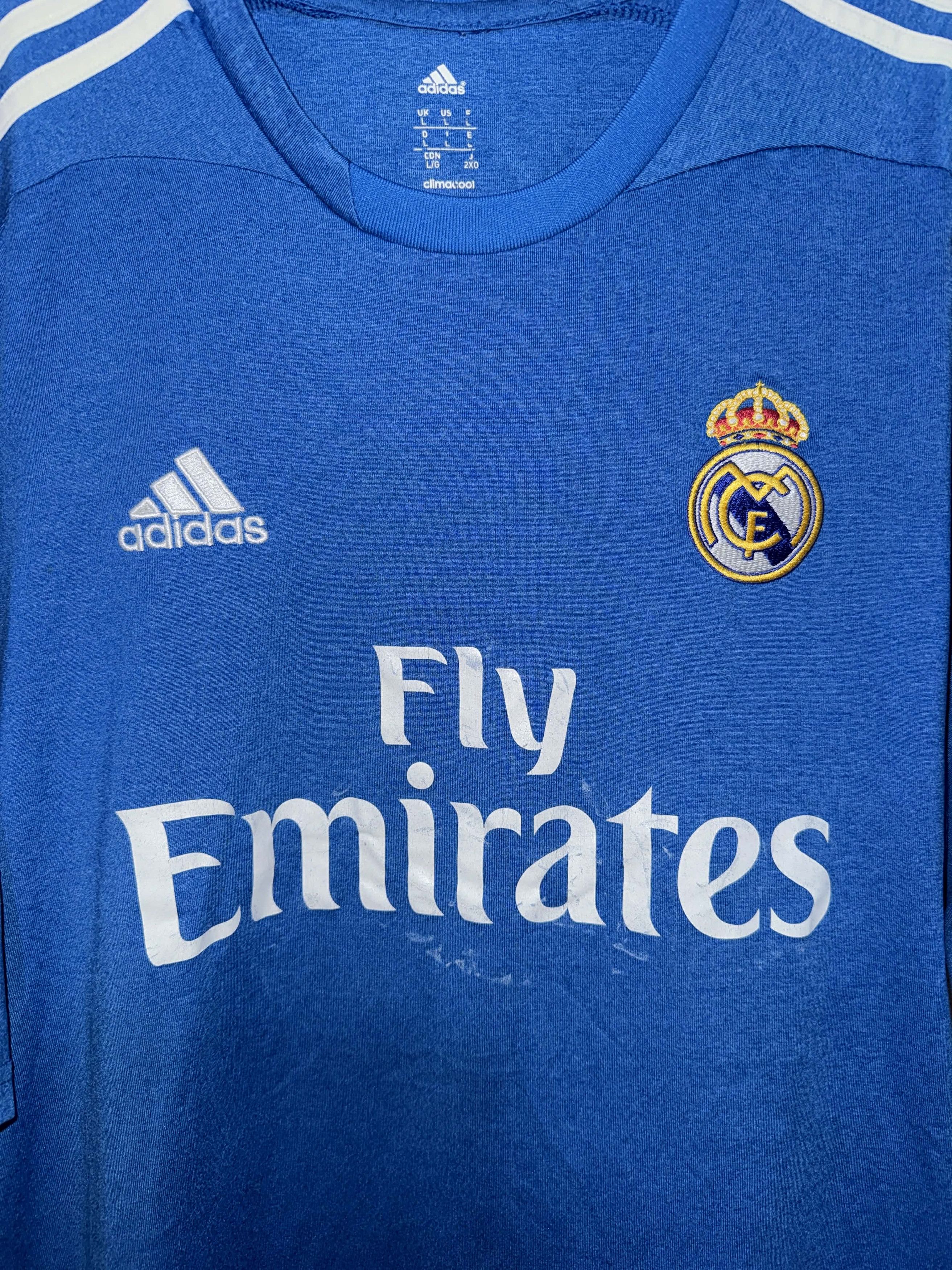 Adidas Real Madrid 2013/14 Away Shirt - Isco #23 Size US L / EU 52-54 / 3 - 3 Thumbnail