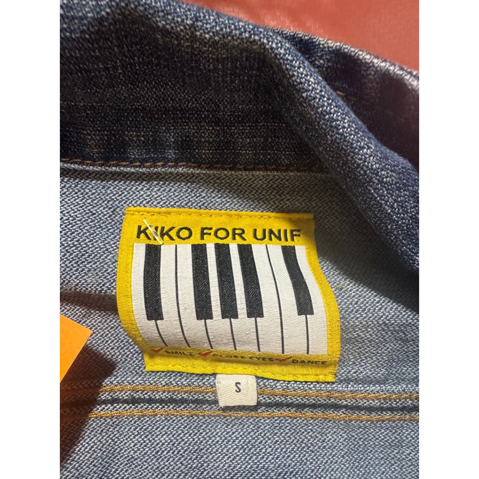 UNIF Kiko For Unif Denim Jacket Size Mens Small/Ladies Large Size S / US 4 / IT 40 - 5 Thumbnail