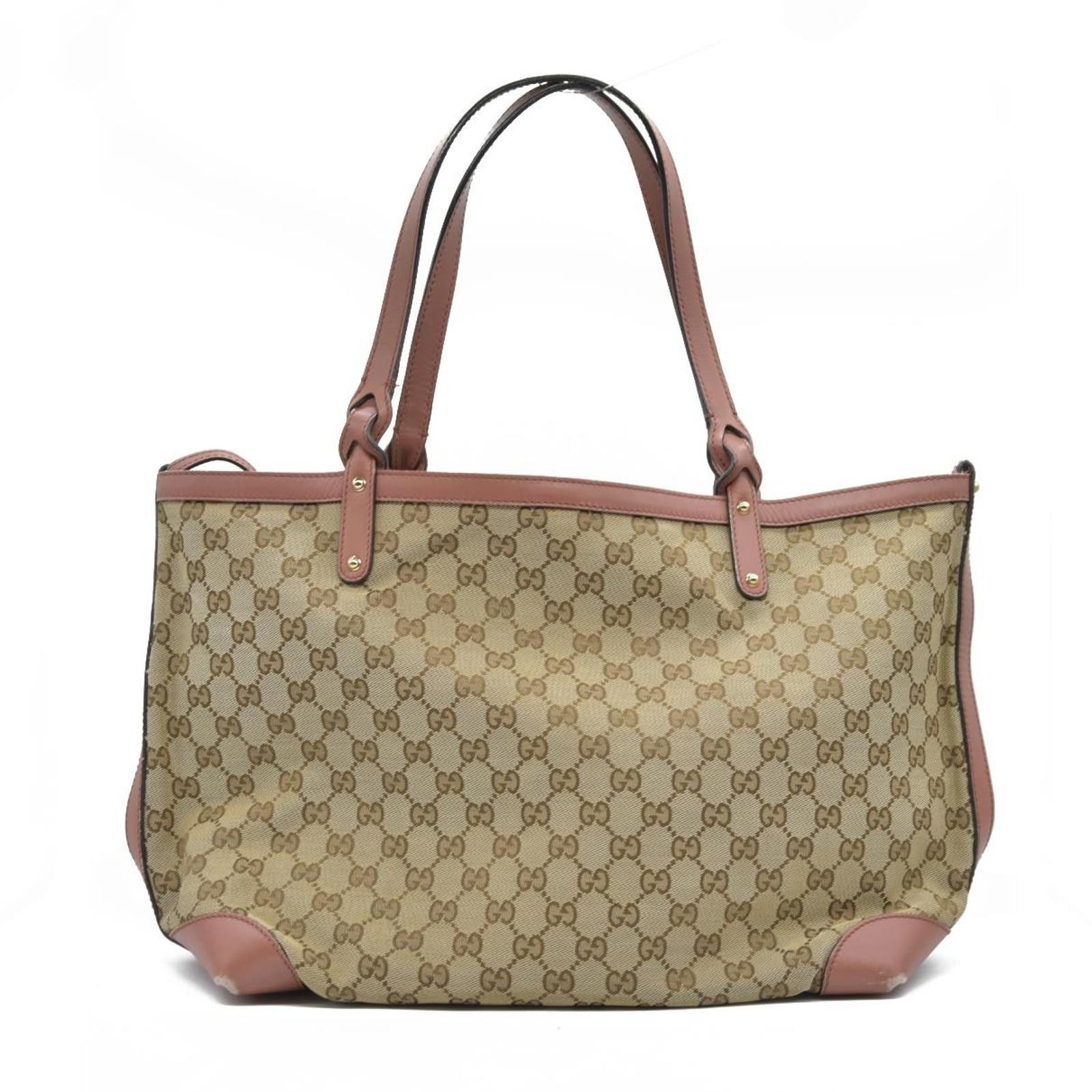Gucci Gucci Medium Craft Tote Beige Pink Size ONE SIZE - 9 Thumbnail