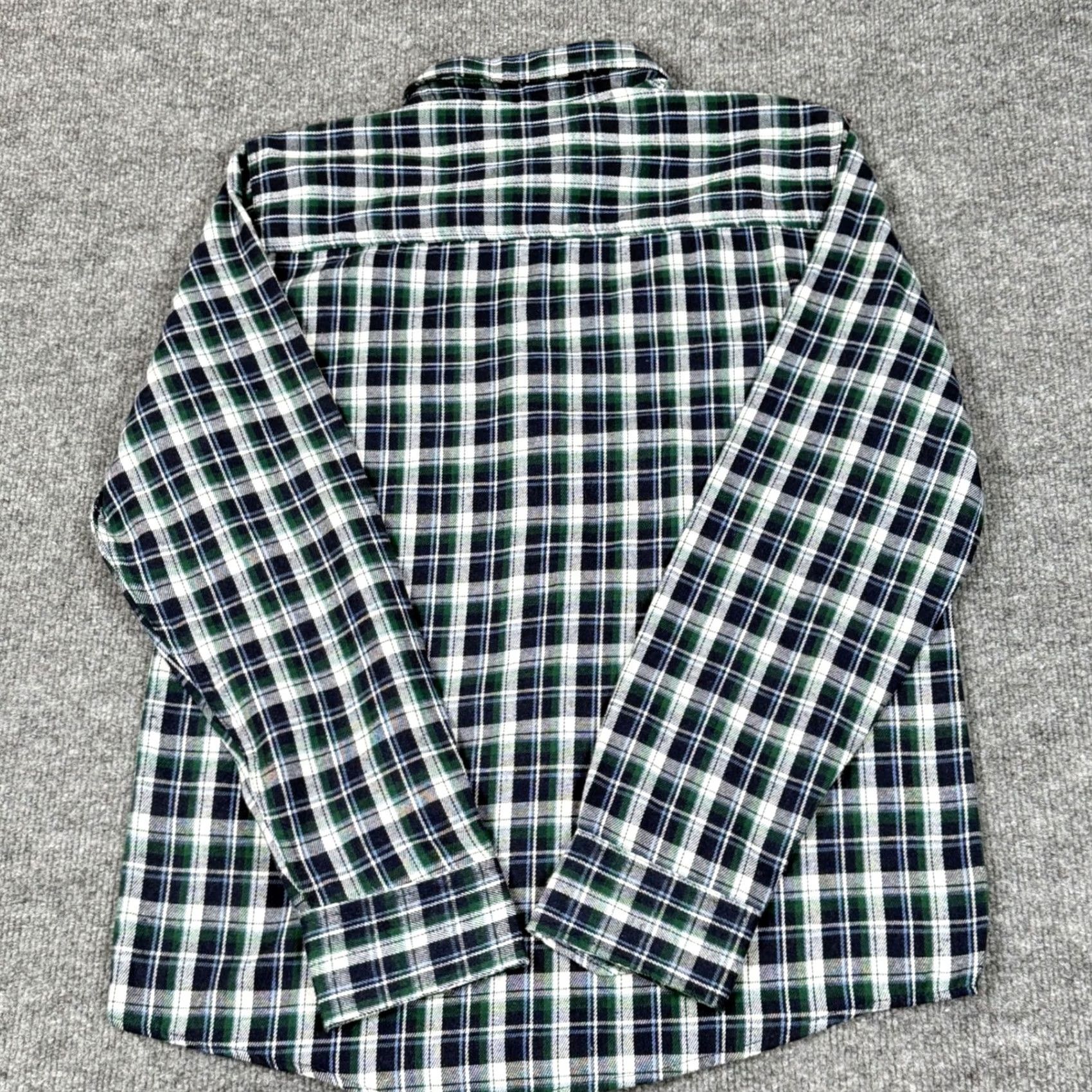 Vintage VINTAGE Bruno Supersoft Plaid Flannel Shirt XL Long Sleeve Button Up Mens Gift NWT Size US XL / EU 56 / 4 - 3 Thumbnail