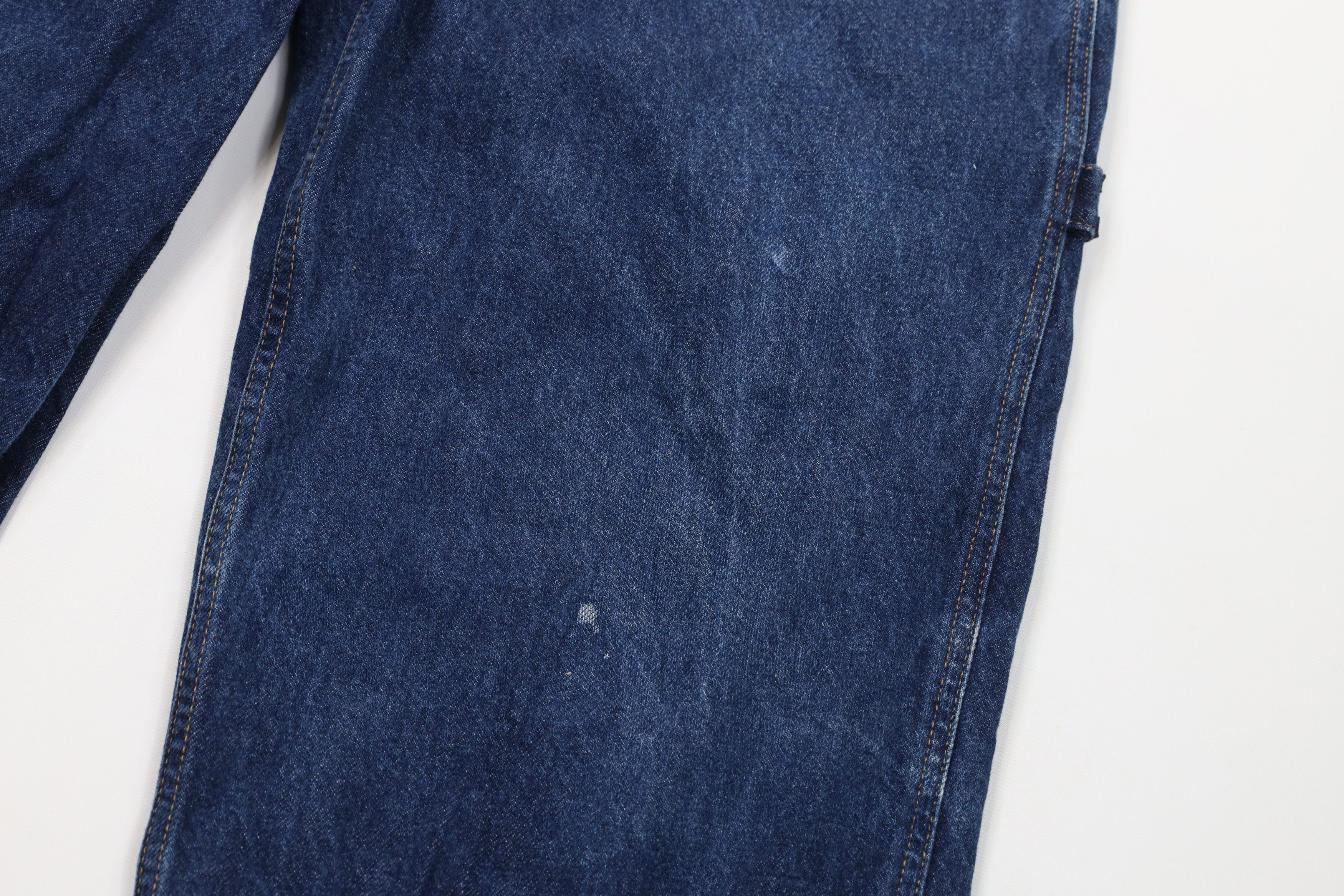 Tommy Hilfiger Vintage Y2K 2002 Tommy Hilfiger Wide Leg Dungaree Jeans Size US 32 / EU 48 - 6 Thumbnail