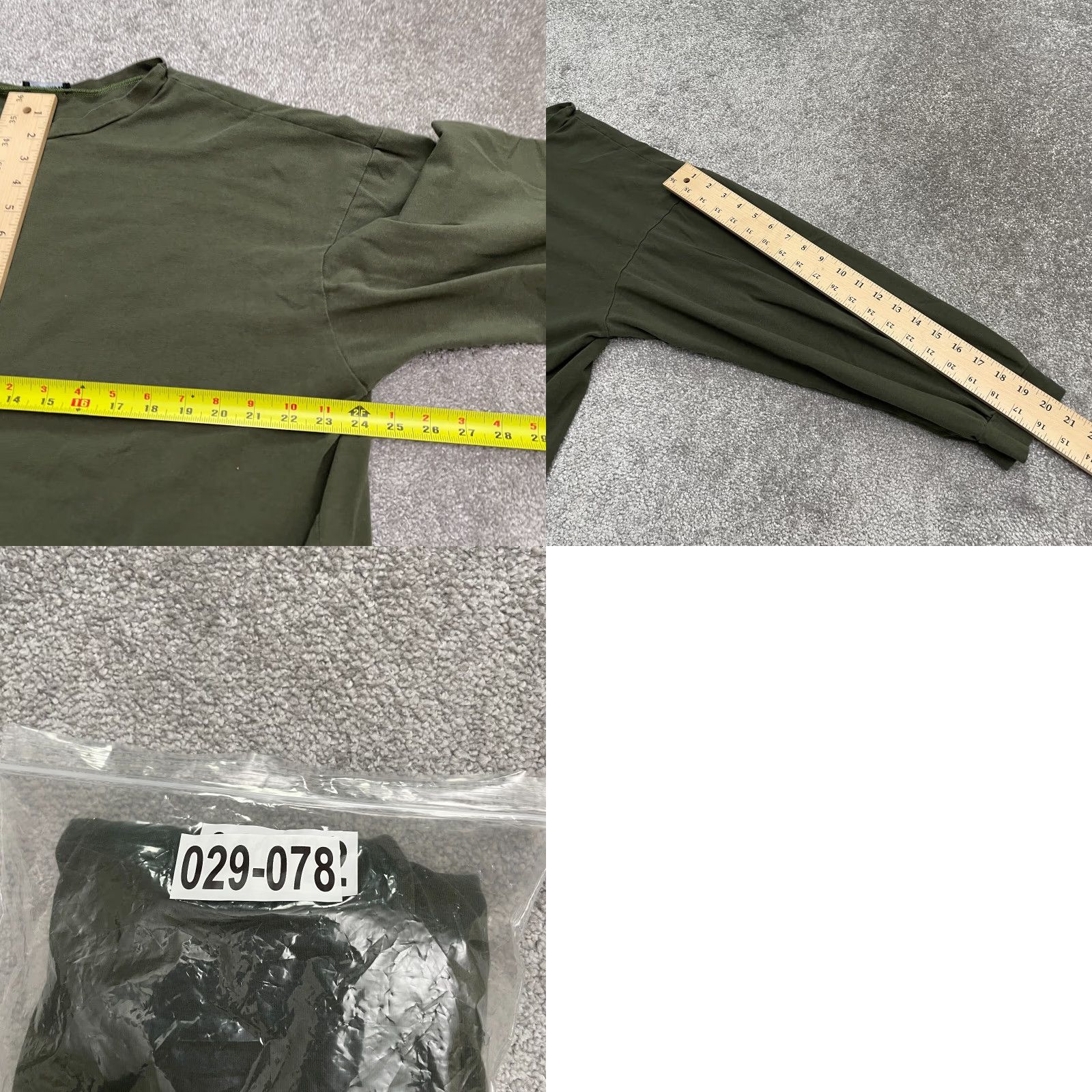 Fashion Nova VINTAGE? No. Fashion Nova Blouse Shirt Womens 1X Green Long Sleeve Crew Neck Casual Basic Top Size XL / US 12-14 / IT 48-50 - 8 Thumbnail