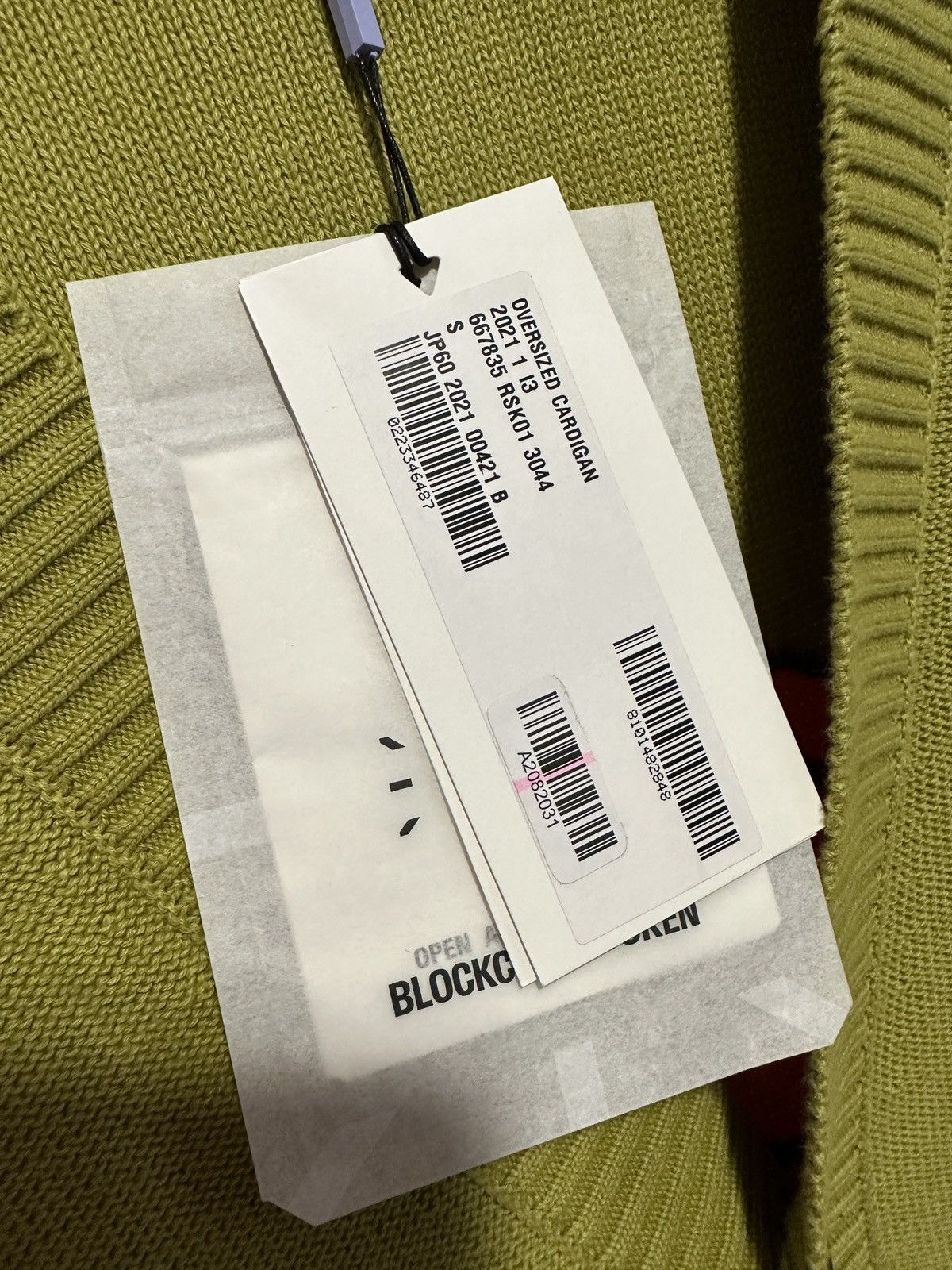 Alexander McQueen Grow Up Logo-Appliquéd Intarsia Cardigan Size US S / EU 44-46 / 1 - 16 Thumbnail