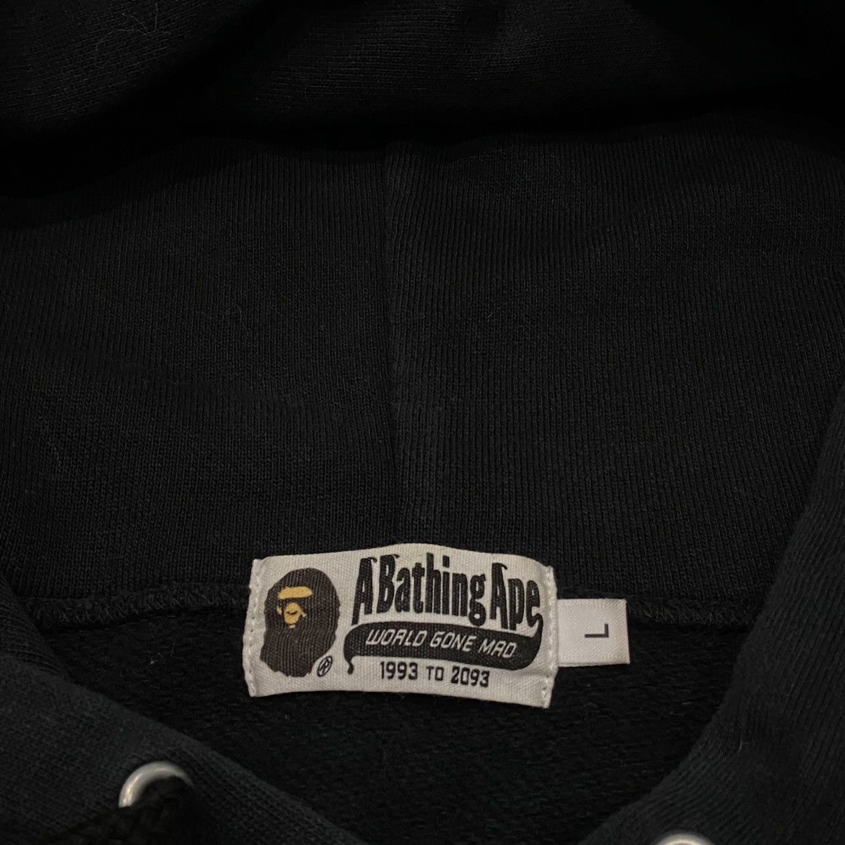Bape Bape Multi Logo Pullover Black Hoodie Size US L / EU 52-54 / 3 - 3 Thumbnail
