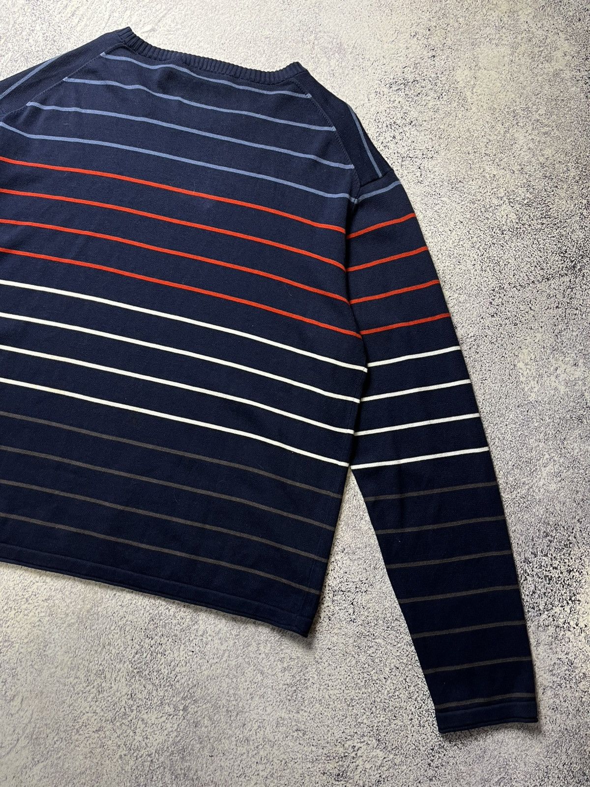 Vintage Vintage YSL Yves Saint Laurent Crewneck Knit Sweater 90s Size US XXL / EU 58 / 5 - 16 Thumbnail