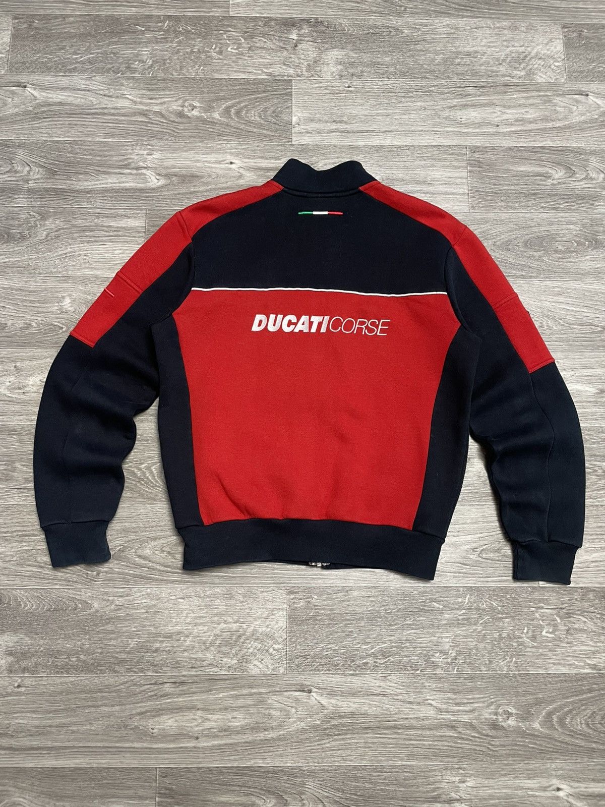 Ducati Vintage Ducati Corse Racing Team Zip Jacket Size US M / EU 48-50 / 2 - 2 Thumbnail