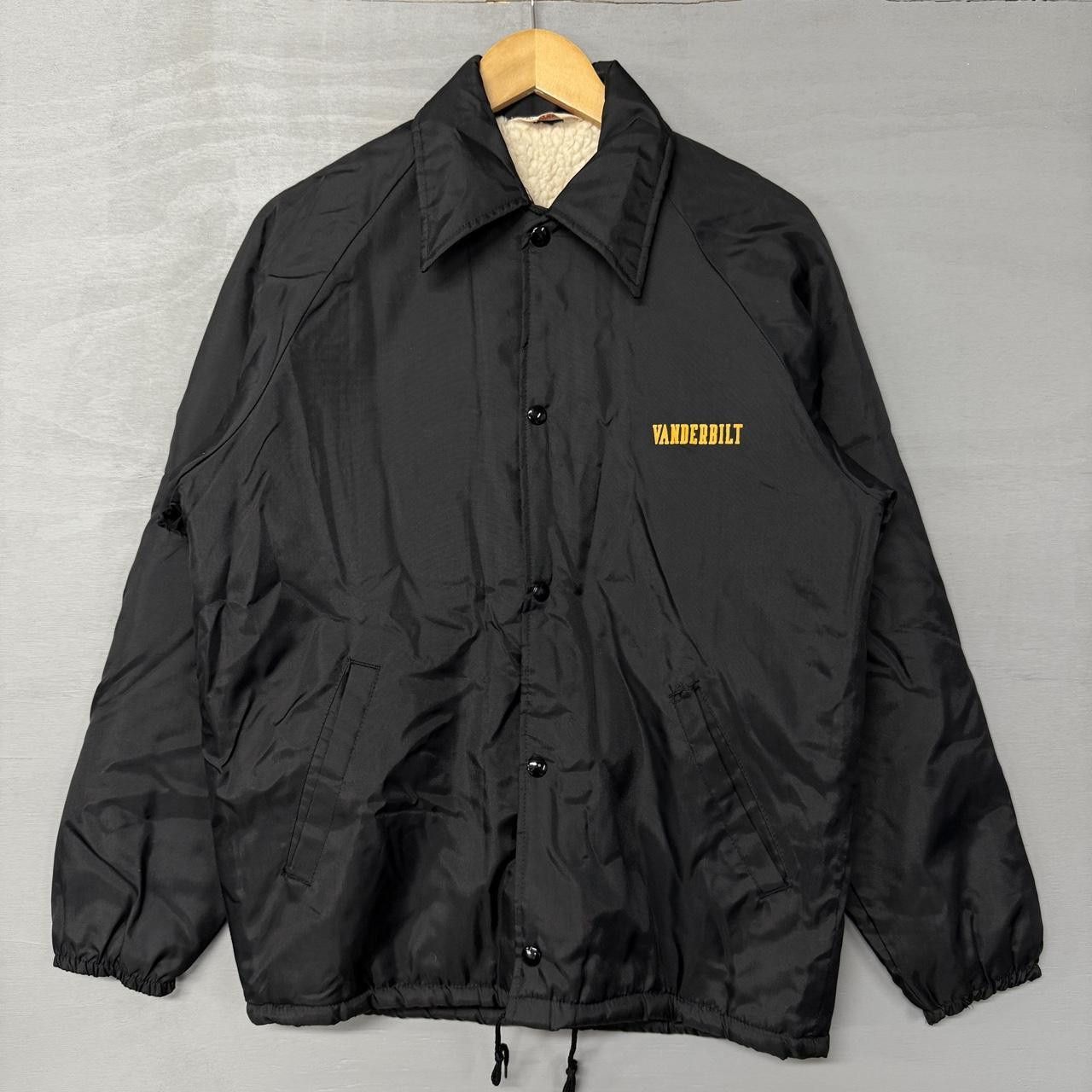 Vintage Vintage Vanderbilt University Sherpa Warmup Jacket Small Size US S / EU 44-46 / 1 - 2 Thumbnail