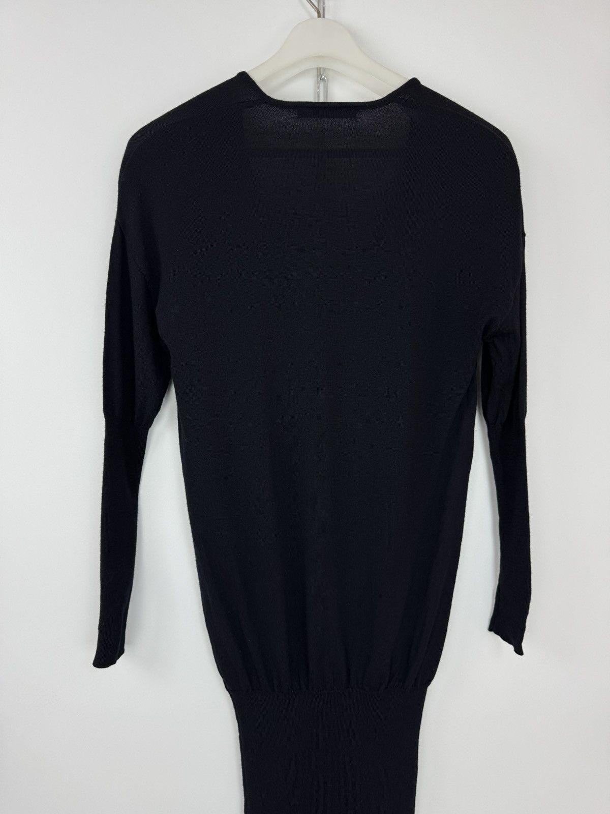 Other Sibinlinnebjerg merino wool dress v-neck black sweater Size XS / US 0-2 / IT 36-38 - 6 Thumbnail
