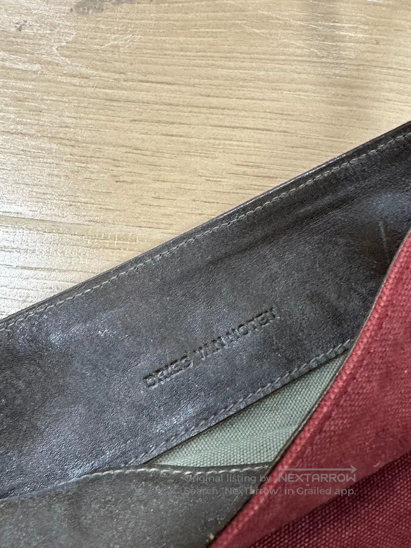 Dries Van Noten Dries van Noten Leather Woven Canvas Bag. Size ONE SIZE - 5 Thumbnail