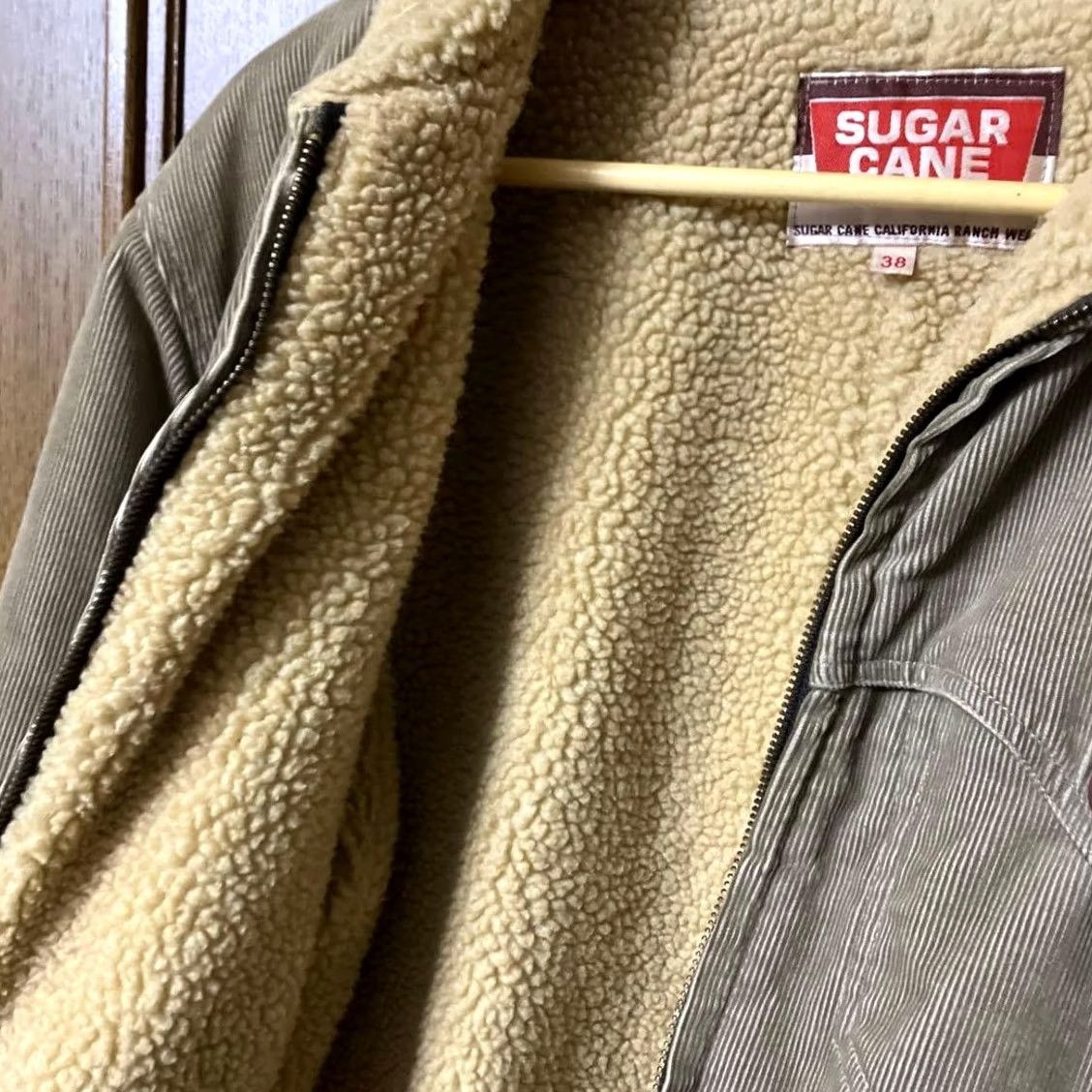 Sugar Cane Sugar Cane Fleece Jacket Beige Size M Men Size US M / EU 48-50 / 2 - 5 Thumbnail