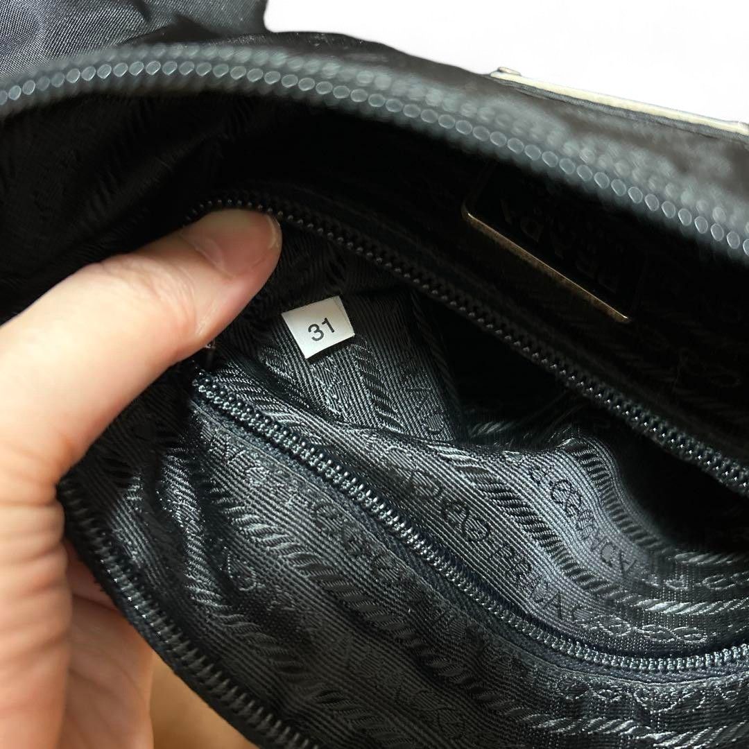 Prada Prada - Shoulder Bag Handbag Tessuto Sport Black Nylon Size ONE SIZE - 8 Thumbnail