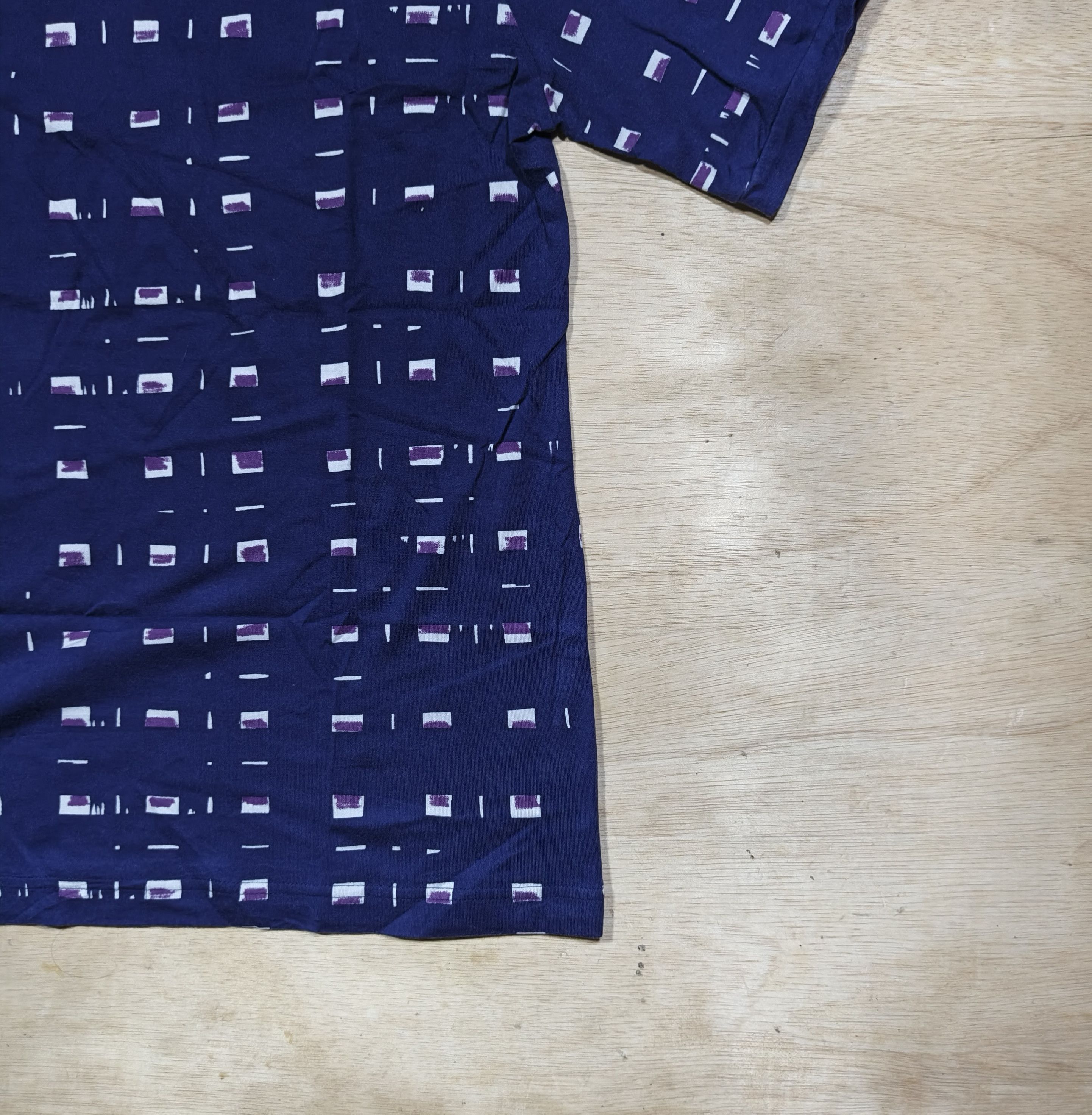 Japanese Brand matohu window pattern aop t-shirt Size M / US 6-8 / IT 42-44 - 10 Thumbnail