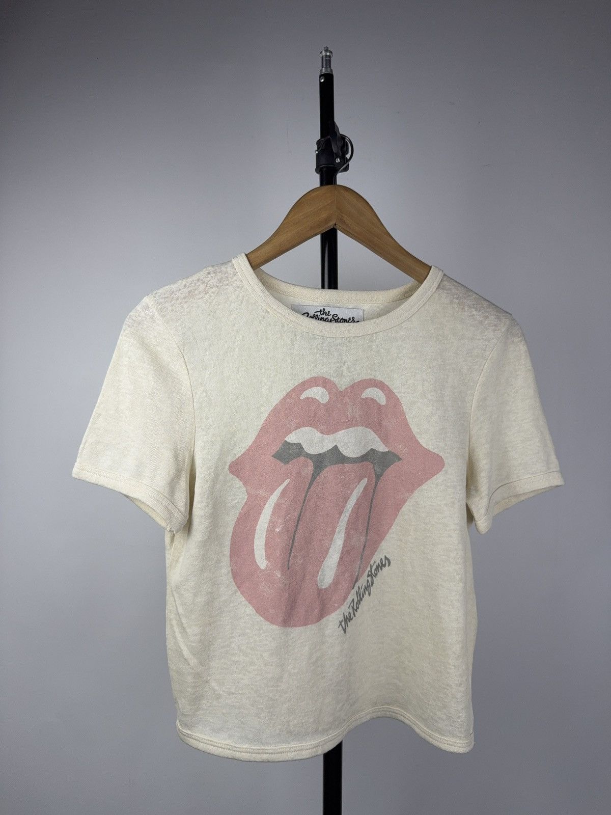 The Rolling Stones Vintage Retro Style 2024 The Rolling Stones Big Logo T Shirt Size S / US 4 / IT 40 - 1 Thumbnail
