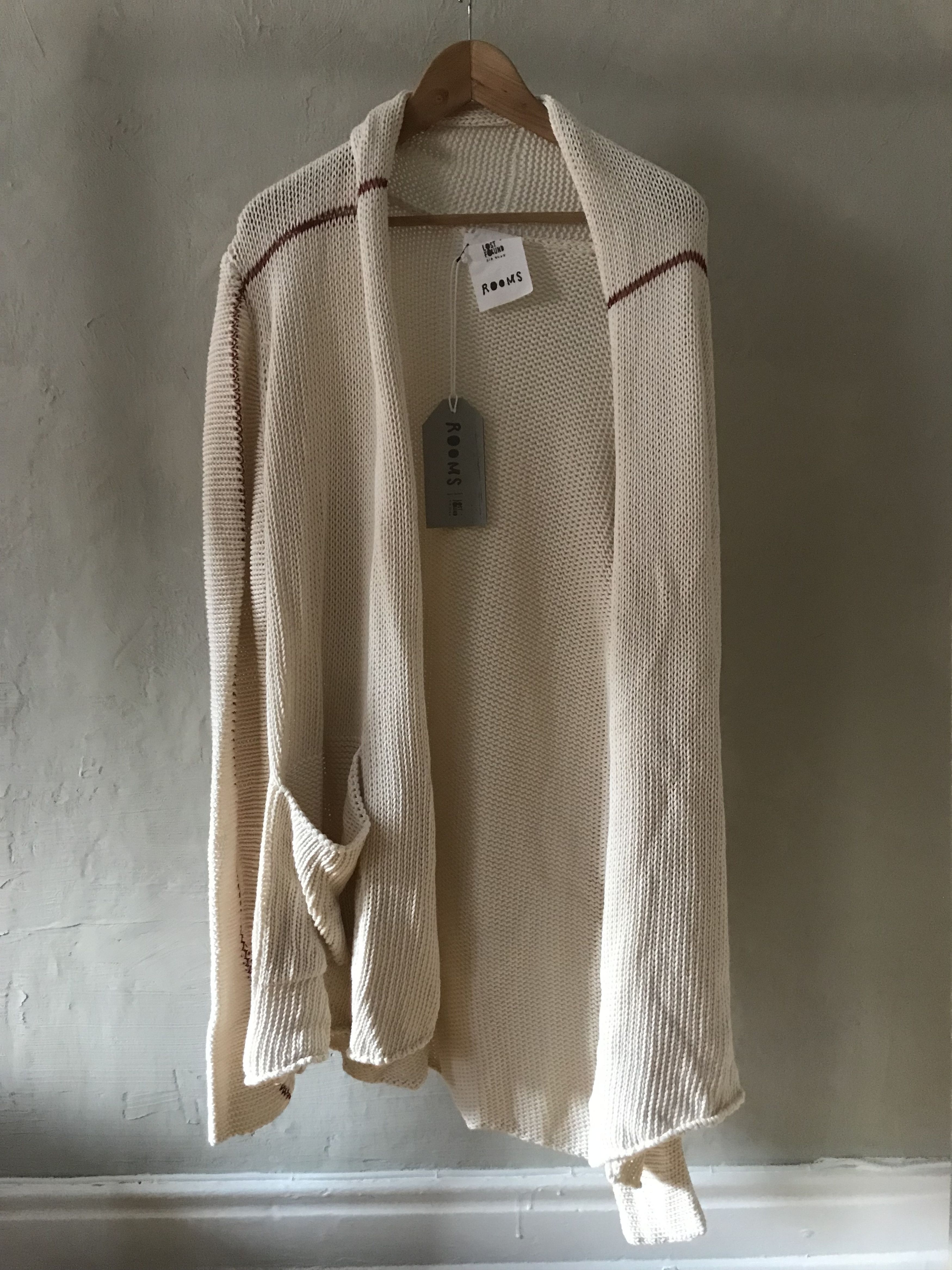 Lost & Found Ria Dunn Lost & Found Rooms off-white cardigan, cotton, M Size US M / EU 48-50 / 2 - 1 Thumbnail