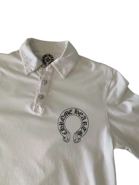 Chrome Hearts Chrome Hearts Archive Logo Polo Shirt | Grailed