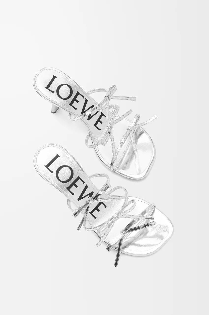 Loewe o1loc1c0525 Sandals in Silver Size US 9 / IT 39 - 4 Thumbnail
