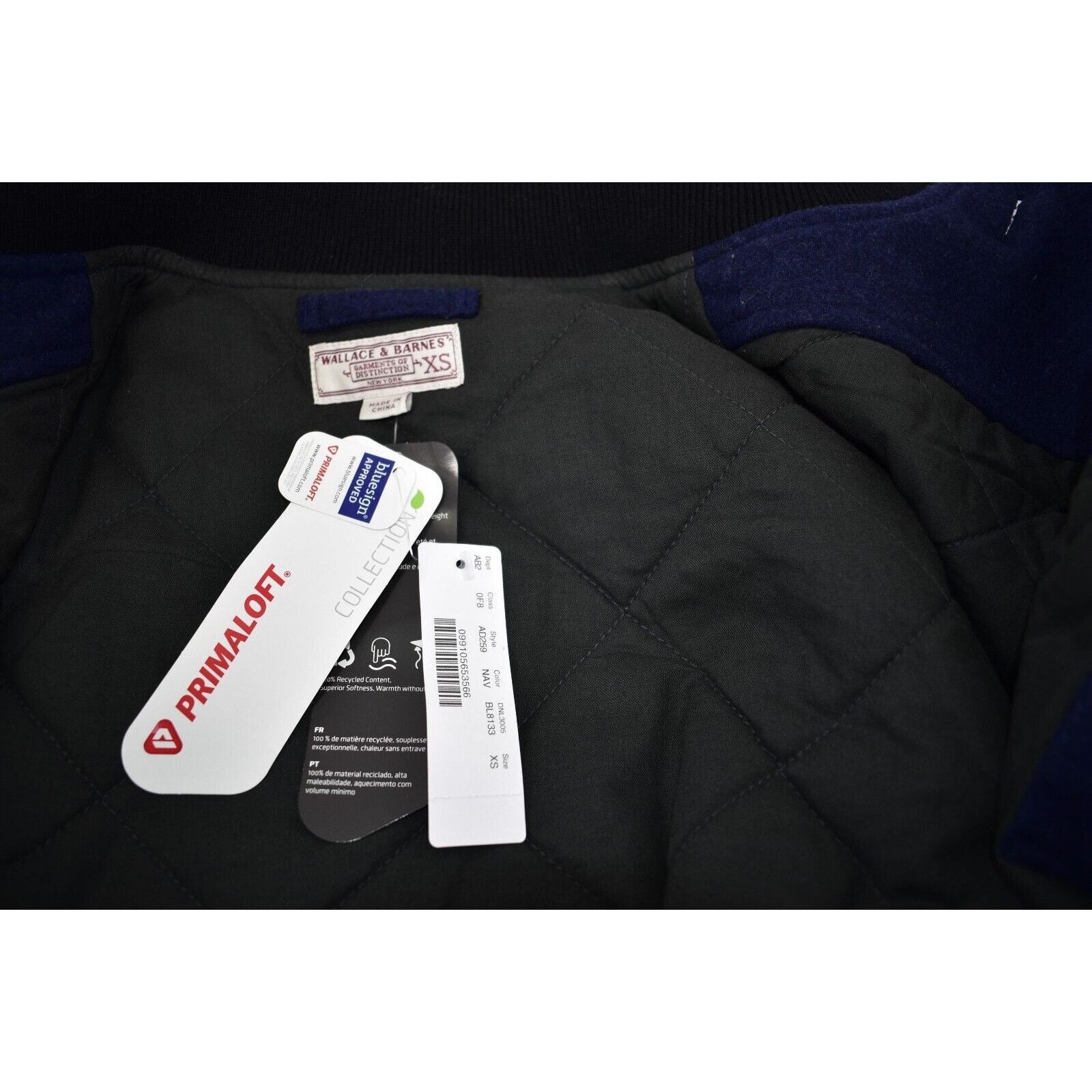 J.Crew C5 NWT J CREW WALLACE & BARNES Navy Primaloft Jacket Size XS Size US XS / EU 42 / 0 - 5 Thumbnail