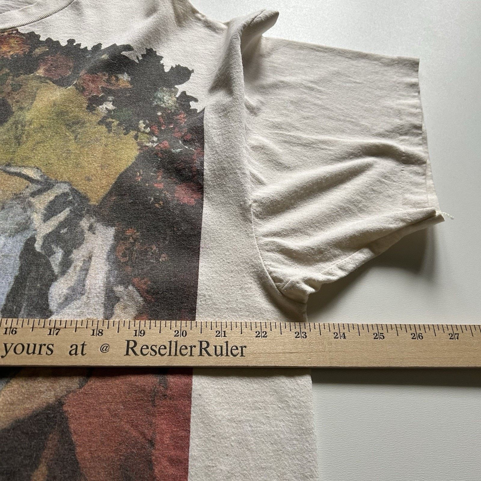 Hanes × Vintage Vintage Picasso T-Shirt XL 90s AOP Made In USA Single Stitch Size US XL / EU 56 / 4 - 5 Thumbnail