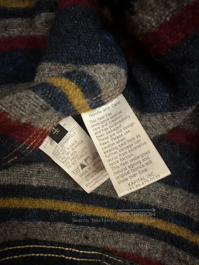 Kapital vintage kapital boro jacket with wool lining. Size US M / EU 48-50 / 2 - 4 Thumbnail