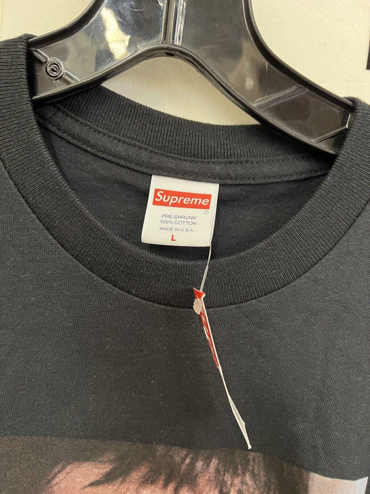 Supreme FW17 Supreme Scarface Shower Tee Black Tony Montana Chainsaw Size US L / EU 52-54 / 3 - 4 Thumbnail