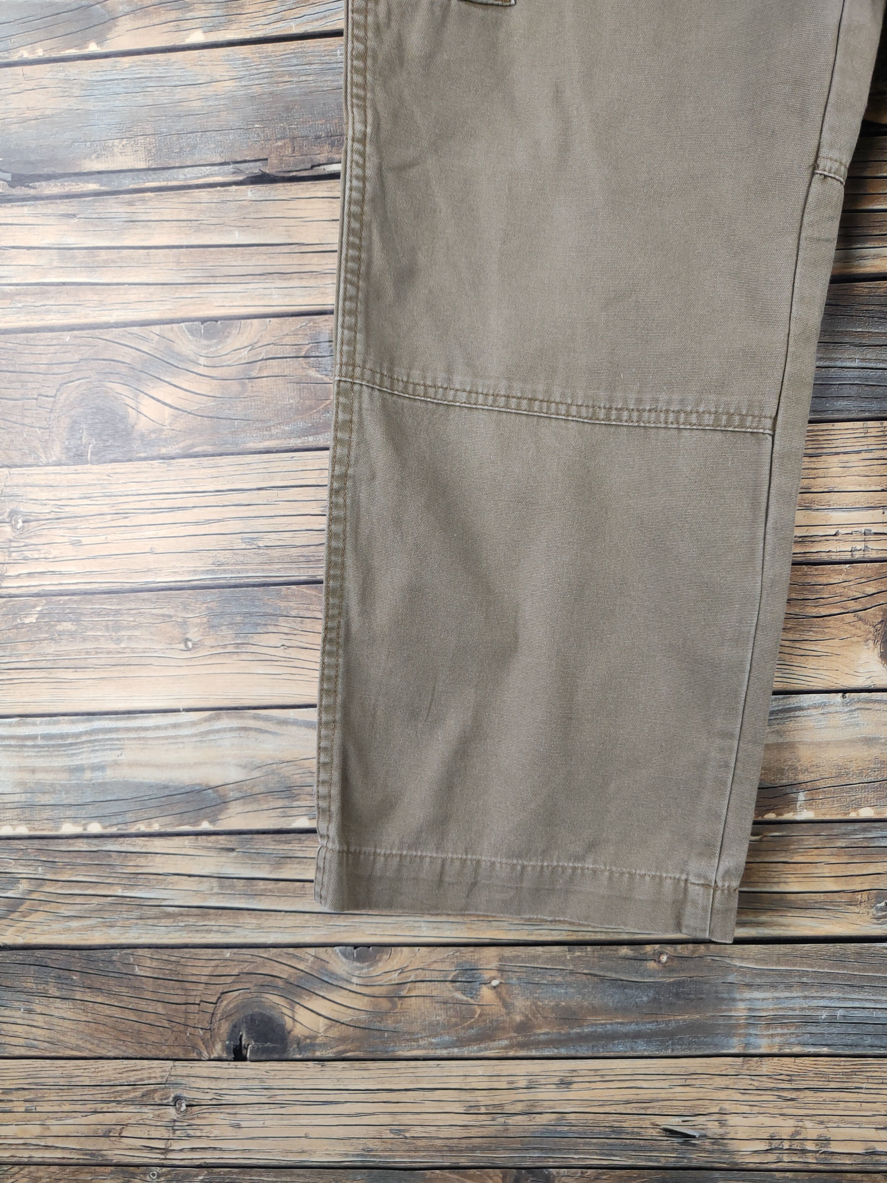 Japanese Brand DL Blue Way Brown Multipocket Tactical Cargo Pants #1334 Size US 34 / EU 50 - 4 Thumbnail