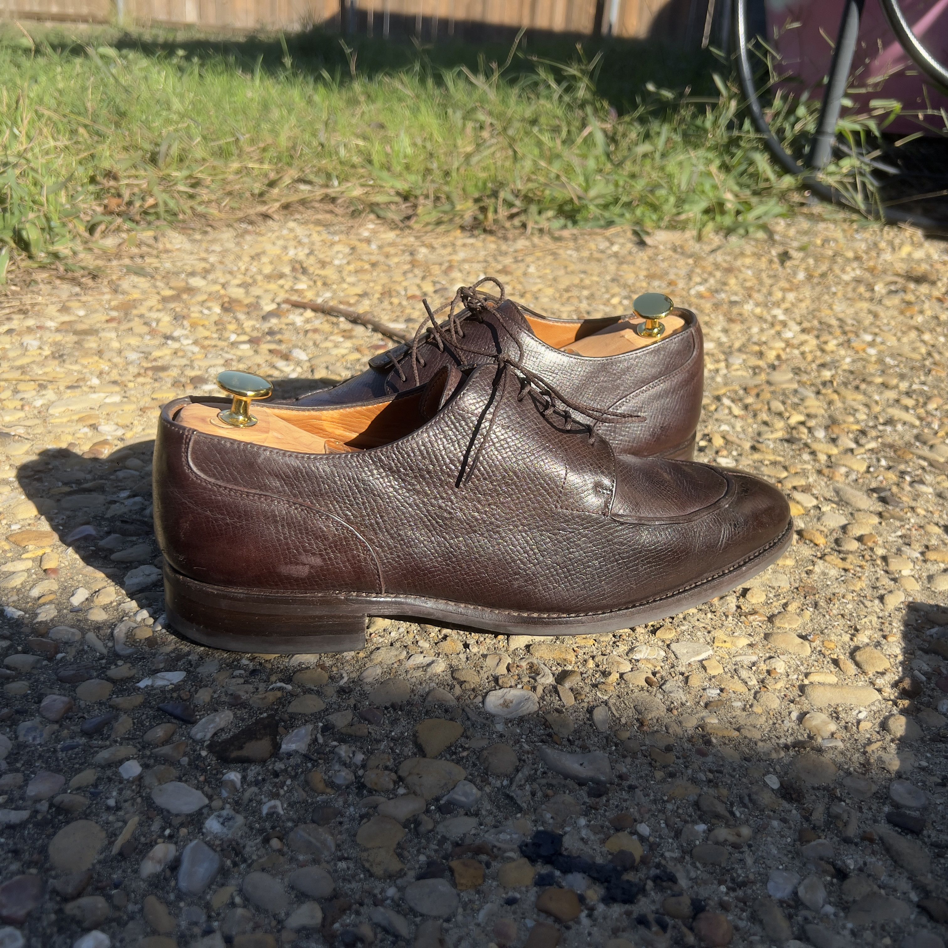 Sons of Henrey Sons of henrey split toe derby dark brown 10.5 us Size US 10.5 / EU 43-44 - 5 Thumbnail