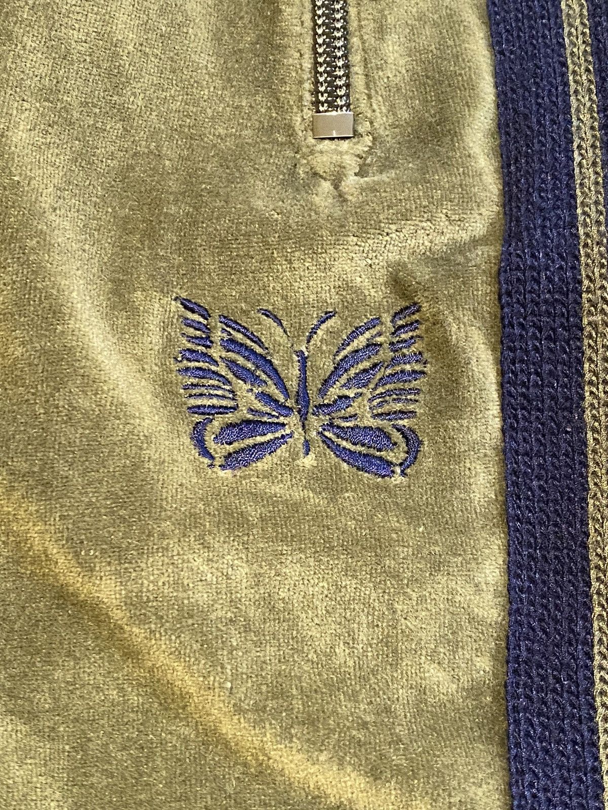 Needles Needles Narrow Velour track pants Size US 31 - 2 Thumbnail