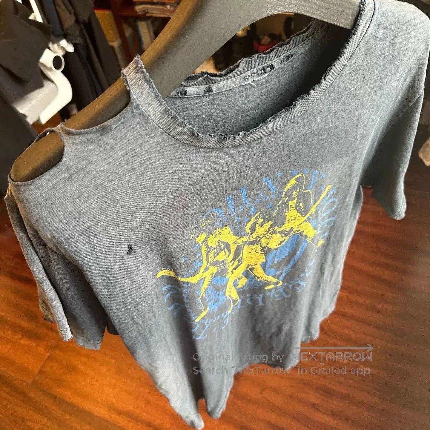 Vintage Vintage Ramones Faded 90s Tee. Size US M / EU 48-50 / 2 - 5 Thumbnail