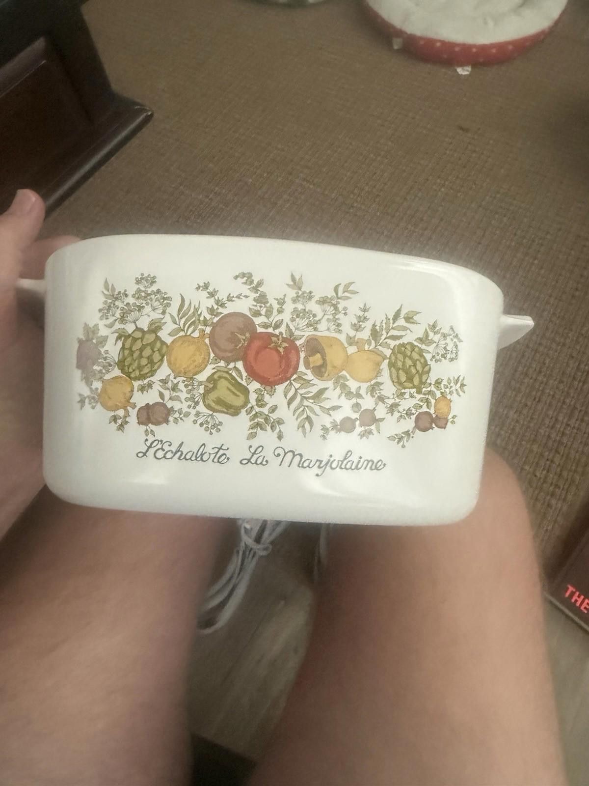Designer Vintage Corning L’Echalote La Marjolaine 3 Quart Dish A3B Size ONE SIZE - 4 Thumbnail