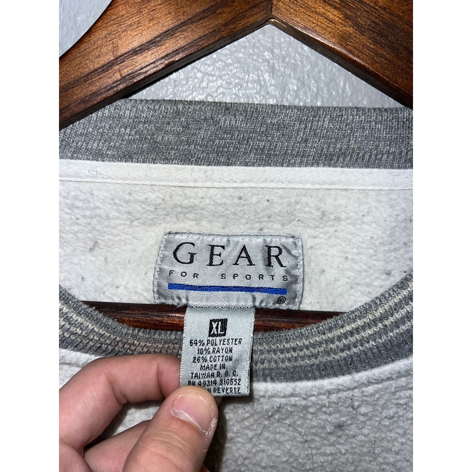Gear for Sports Vintage Wittenburg Sweatshirt Liberal Arts GFS VTG 90s XL Size US XL / EU 56 / 4 - 6 Thumbnail