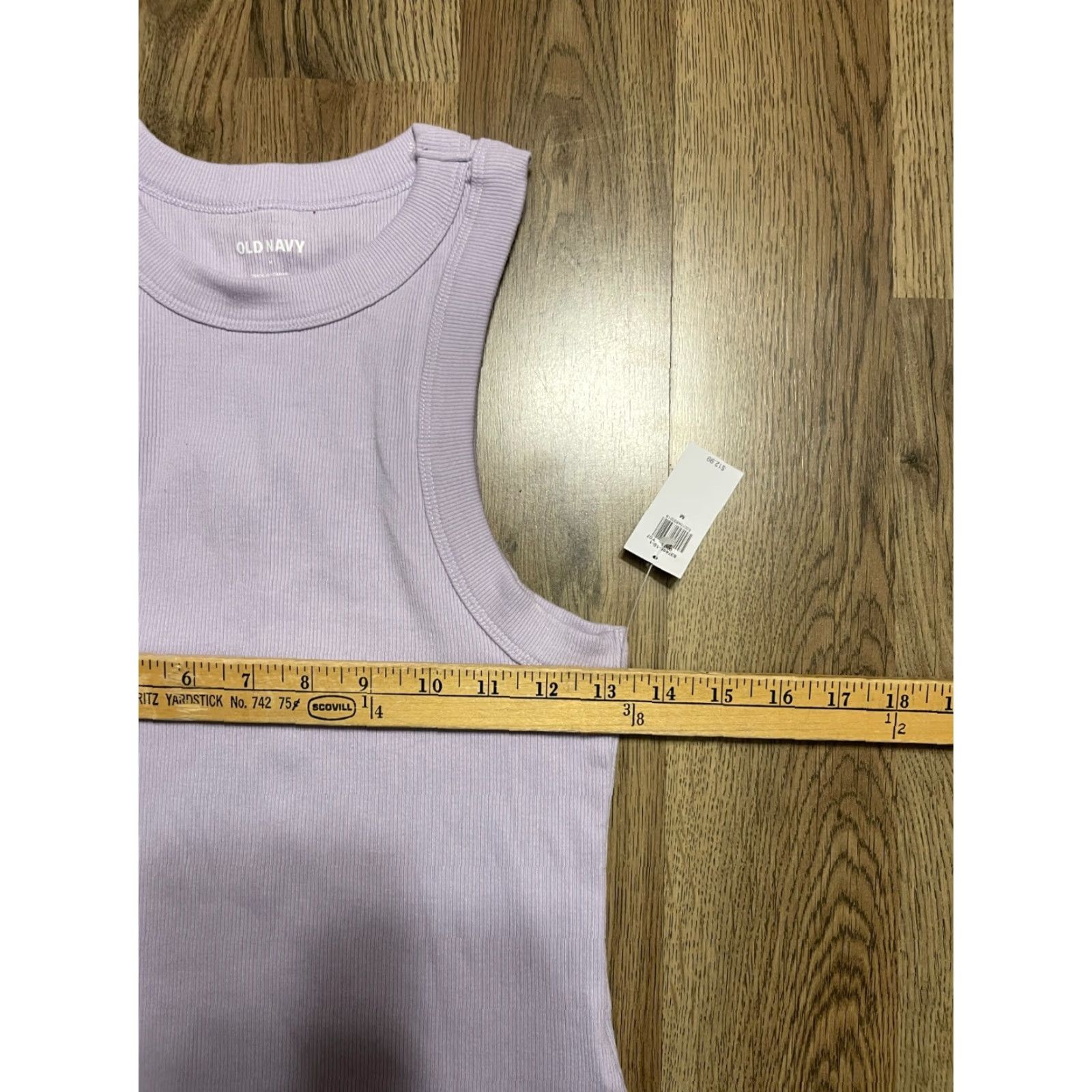Old Navy Old Navy Tank Top Women's Medium Purple Sleeveless NWT Halter Pullover Casual Basic Shirt Size M / US 6-8 / IT 42-44 - 6 Thumbnail