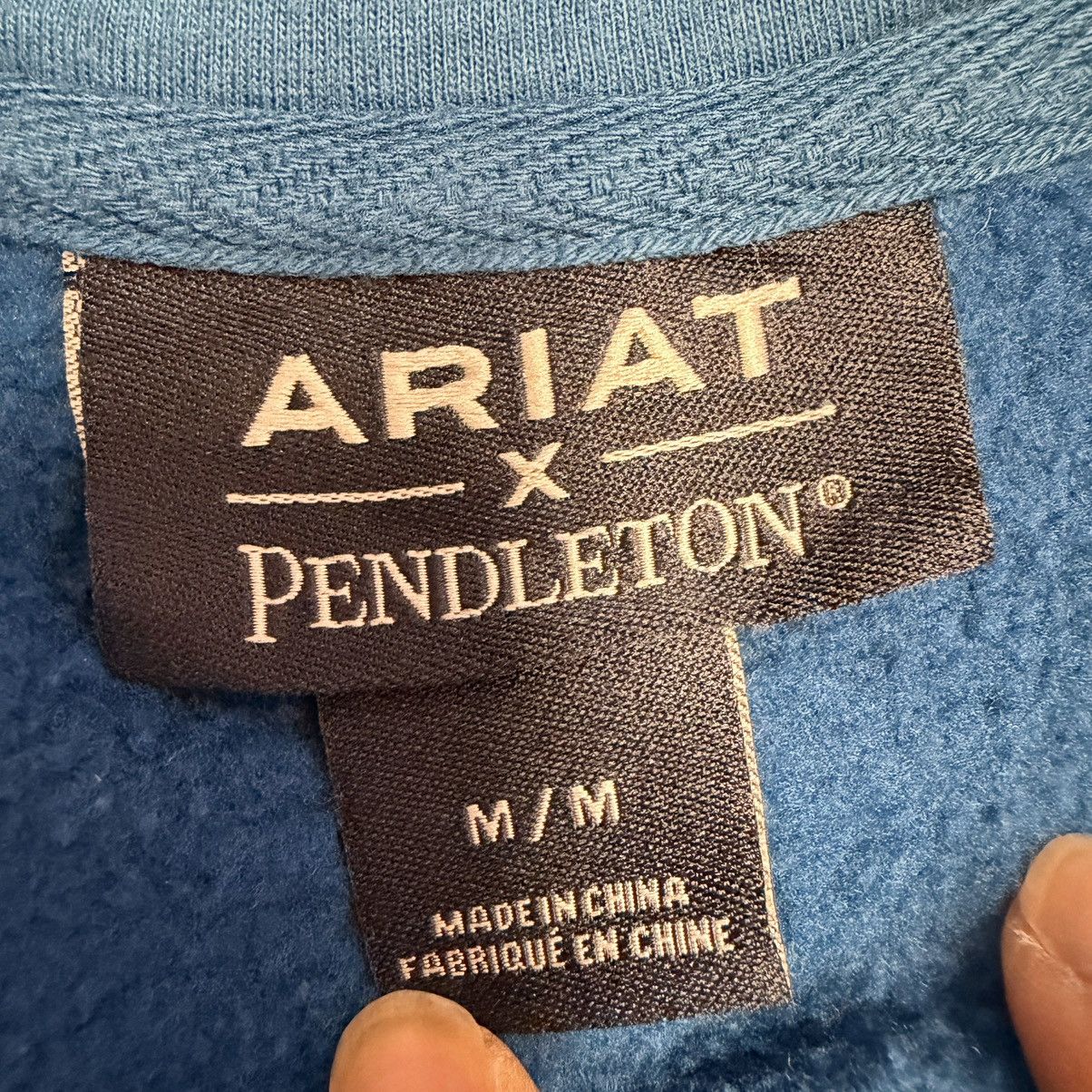 Pendleton Ariat x Pendleton Aztec Hoodie Teal Geometric Print M Size M / US 6-8 / IT 42-44 - 10 Thumbnail