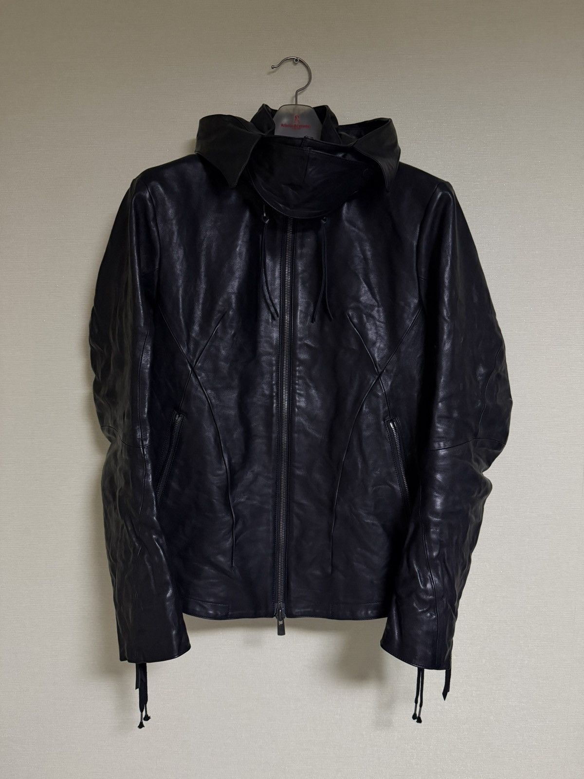 D.Hygen [3]D.Hygen hooded leather jacket Size US L / EU 52-54 / 3 - 1 Thumbnail
