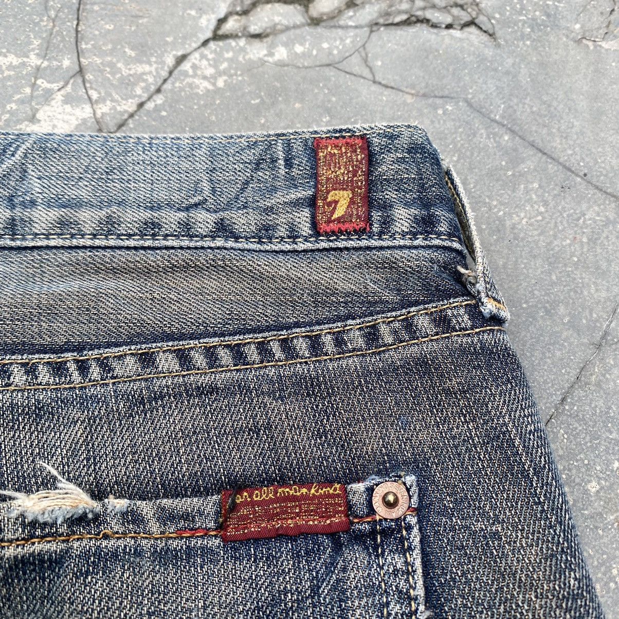 7 For All Mankind 7 For All Mankind Claw Mark Flare Size US 31 - 7 Thumbnail