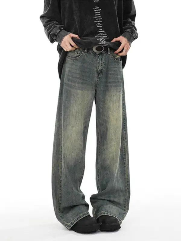 VIBE High street Y2K hip hop baggy wash jeans Size US 30 / EU 46 - 1 Thumbnail