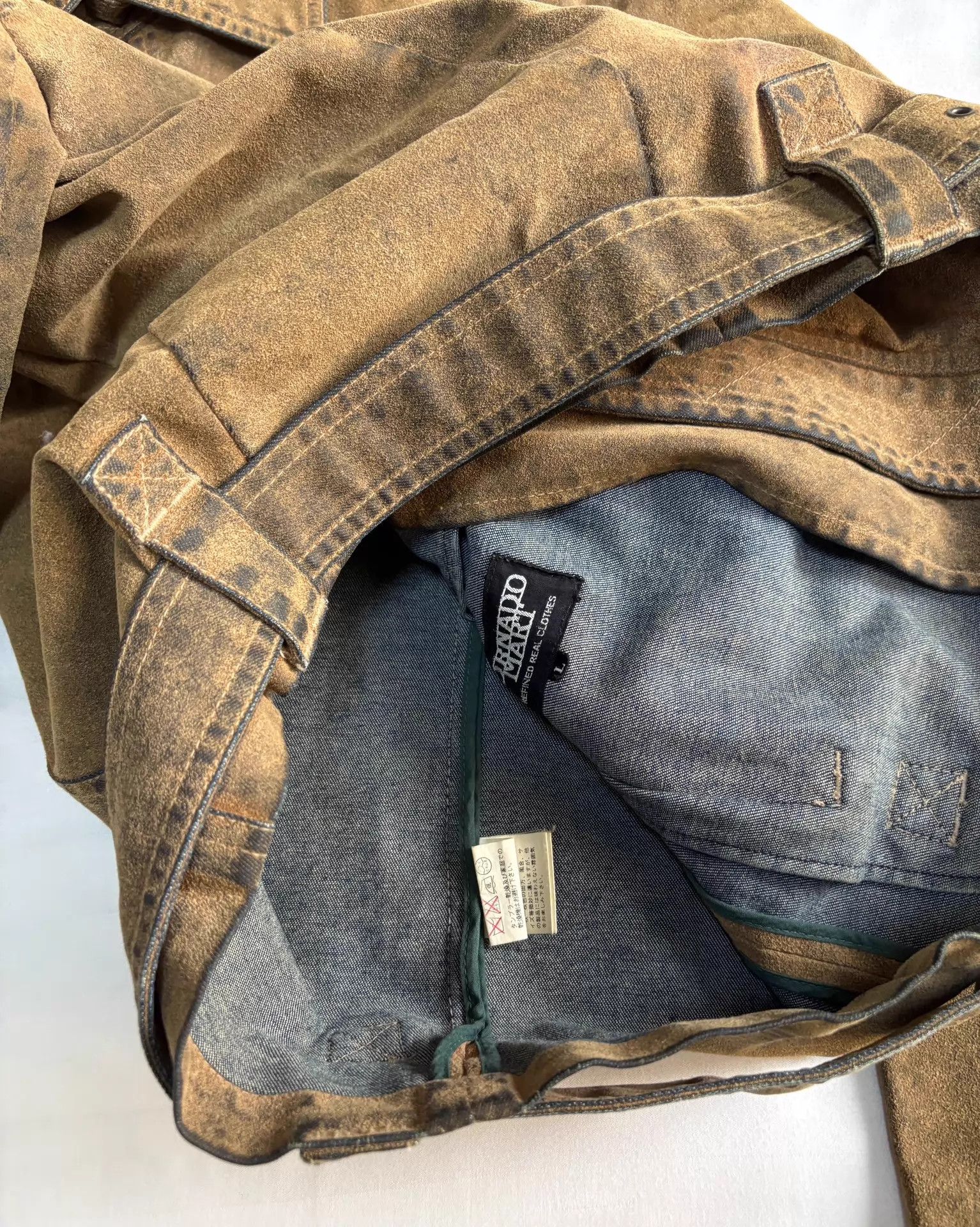 Tornado Mart Tornado Mart vintage Japanese strapped work jacket Size US L / EU 52-54 / 3 - 6 Thumbnail