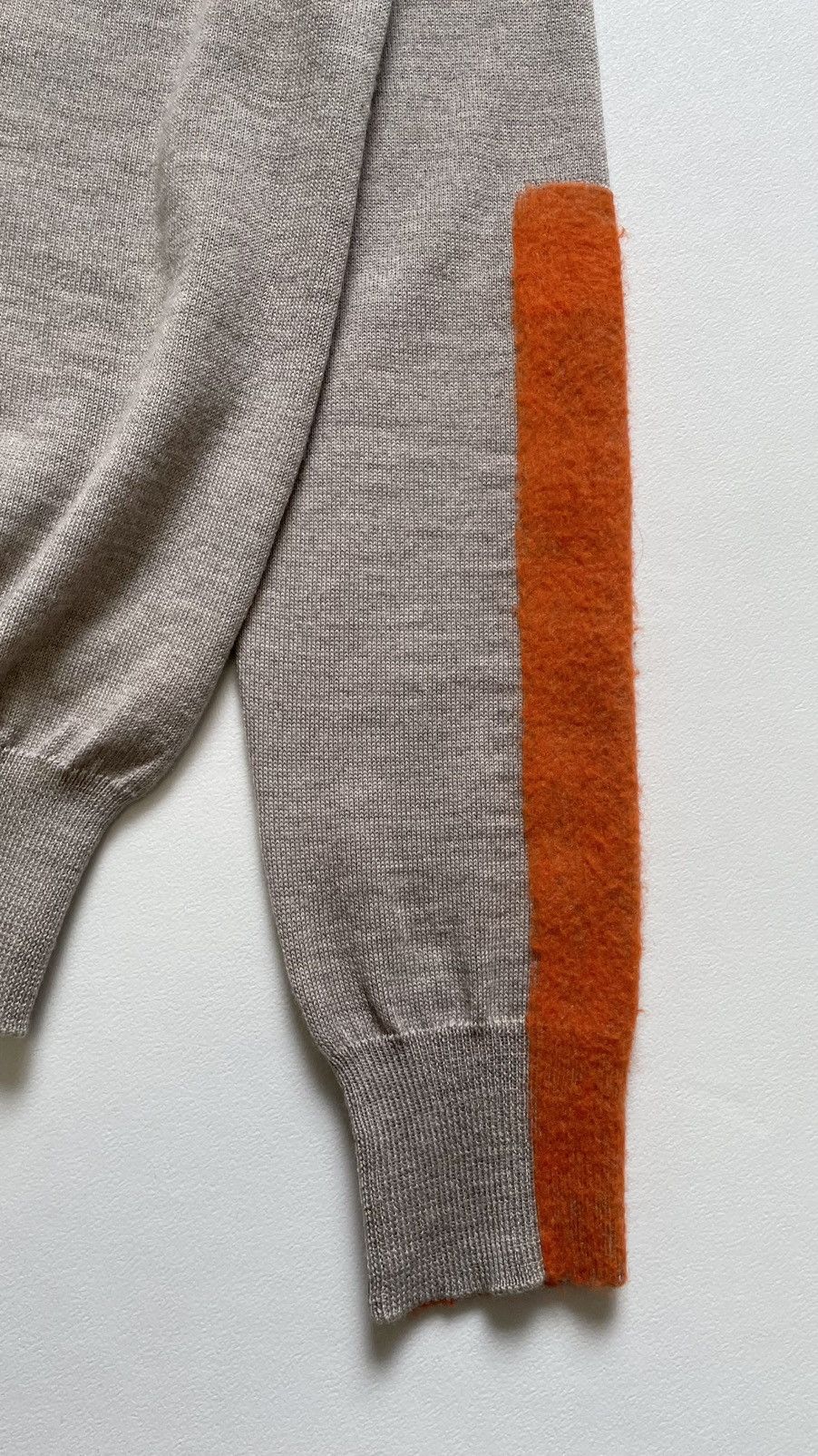 Maison Margiela A/W 15 Brushed Orange ‘Sleeve Panel’ Sweater Size M / US 6-8 / IT 42-44 - 10 Thumbnail