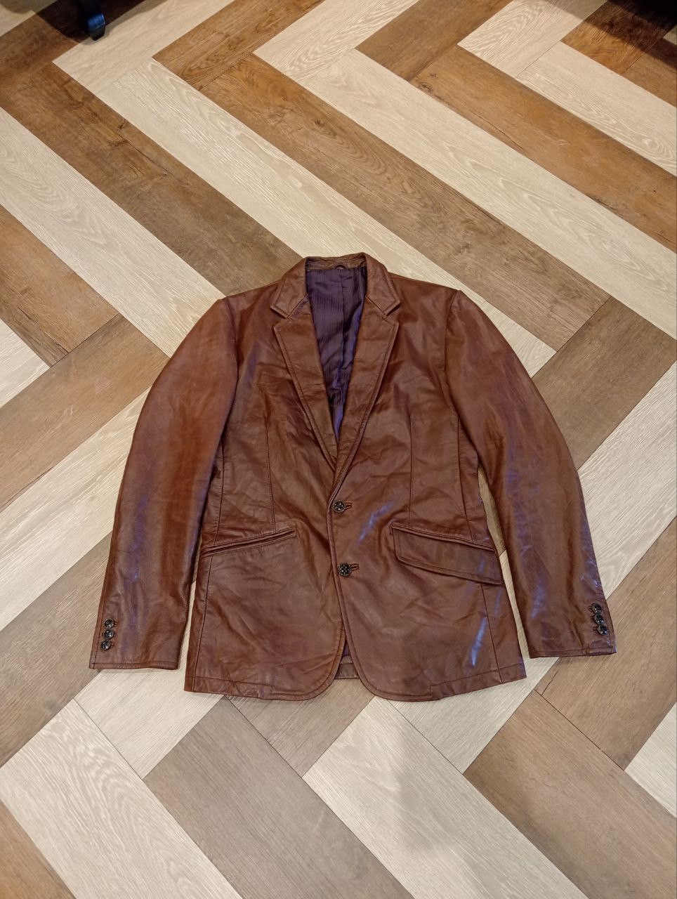Men's Le Grande Bleu (L.G.B.) Leather Jackets | Grailed