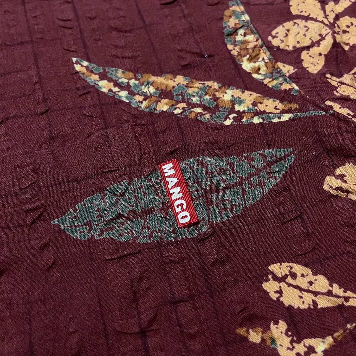 Japanese Brand Vintage Mango Okinawa Hawaiian Shirt Single Stitch Size US XL / EU 56 / 4 - 4 Thumbnail