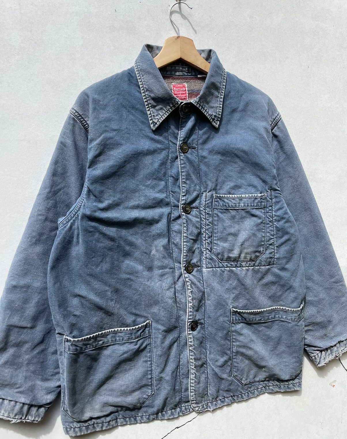 Vintage 🔥Accept Binding Offer🔥 Vintage CLASSIC Bartack Denim Jacket Size US M / EU 48-50 / 2 - 6 Thumbnail
