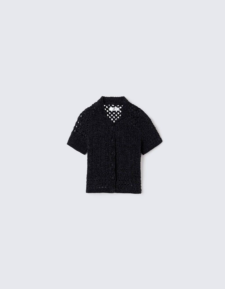 Eytys Eytys Juli Black Top Size XS / US 0-2 / IT 36-38 - 1 Thumbnail