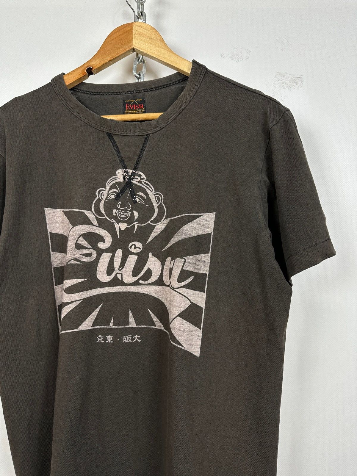 Evisu Vintage Evisu Faded T-Shirt Size US L / EU 52-54 / 3 - 4 Thumbnail