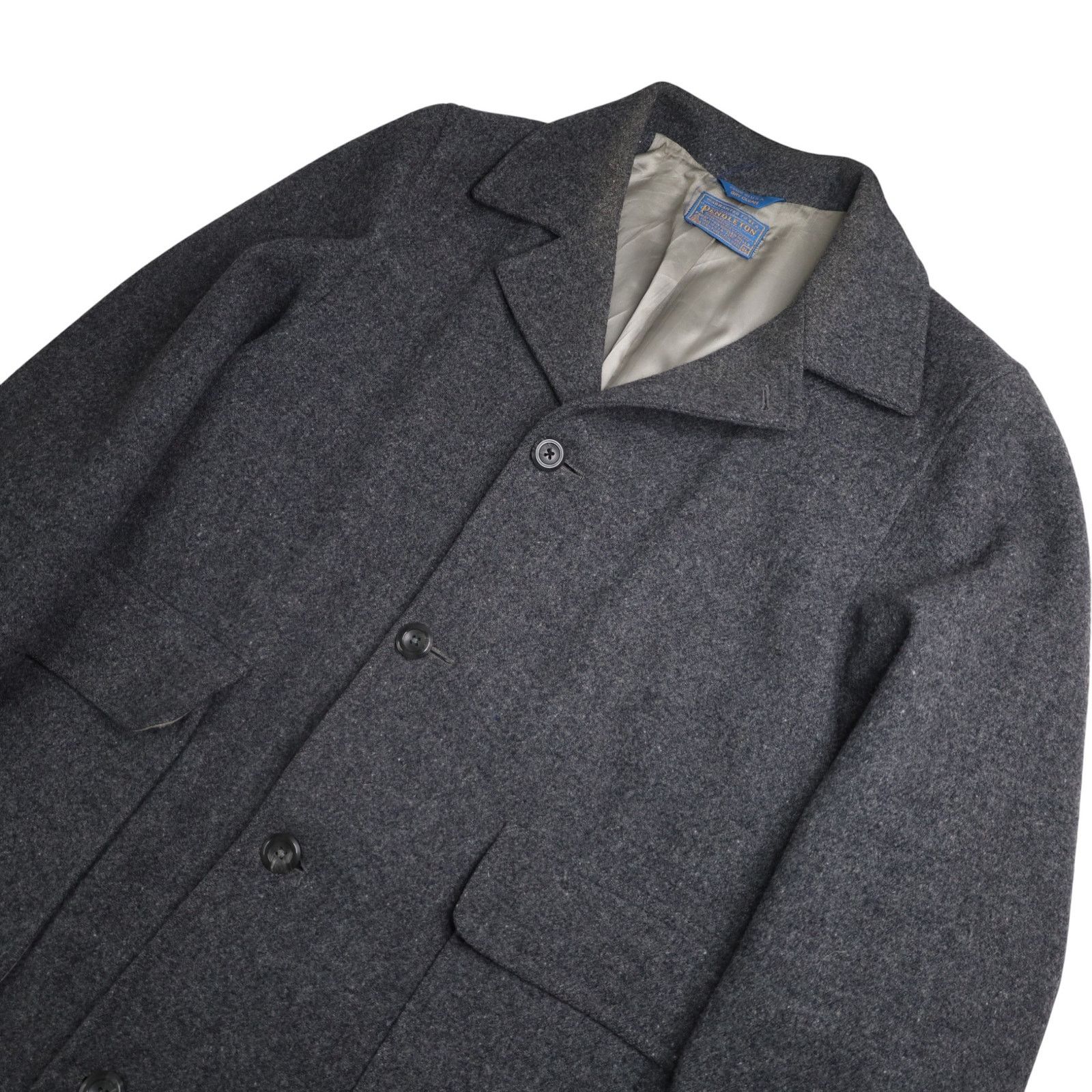 Pendleton × Vintage Vintage Pendleton %100 Wool Long Over Coat Size US XL / EU 56 / 4 - 2 Thumbnail