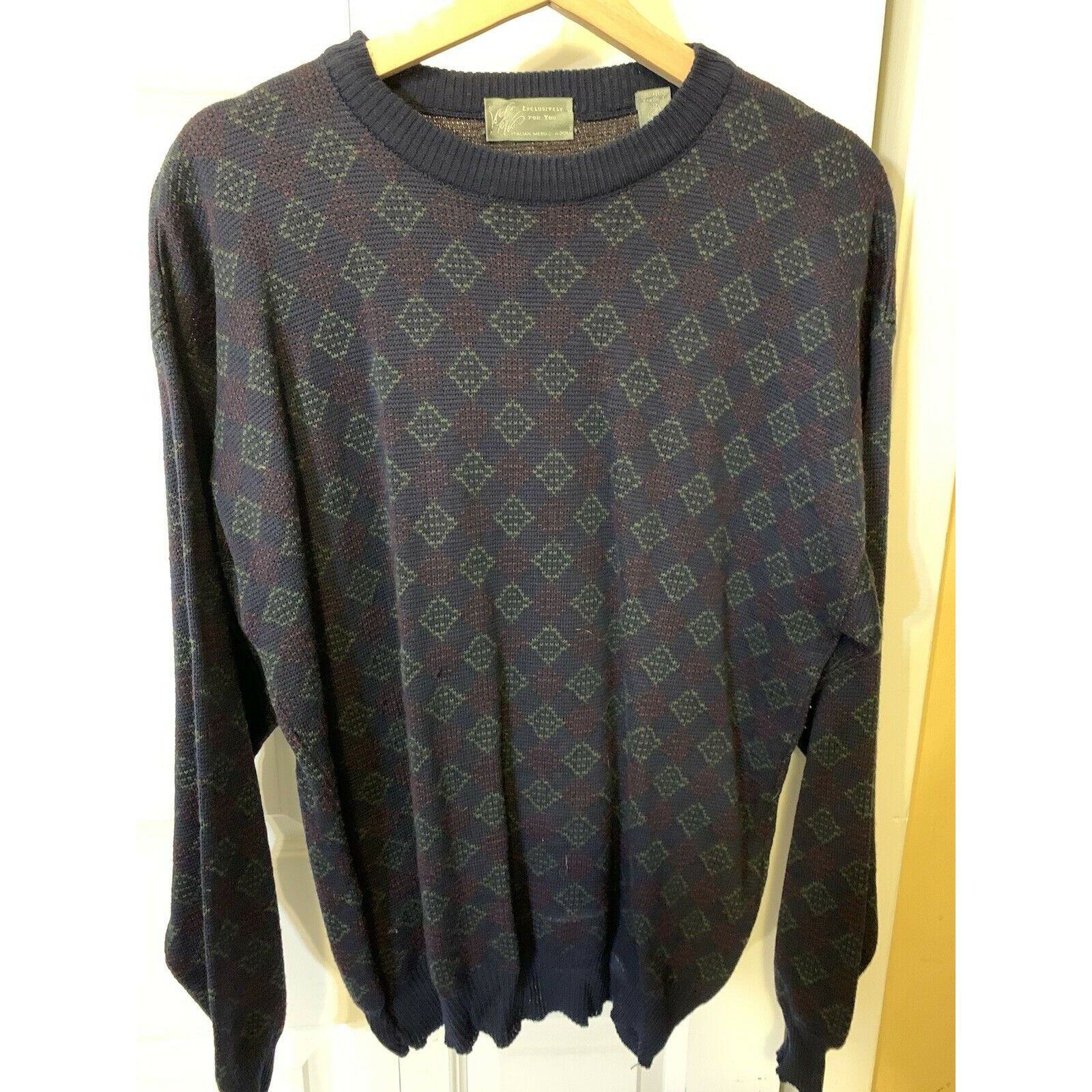 Lord & Taylor Lord & Taylor Exclusively For You Italian Merino Wool Button Size US M / EU 48-50 / 2 - 3 Thumbnail