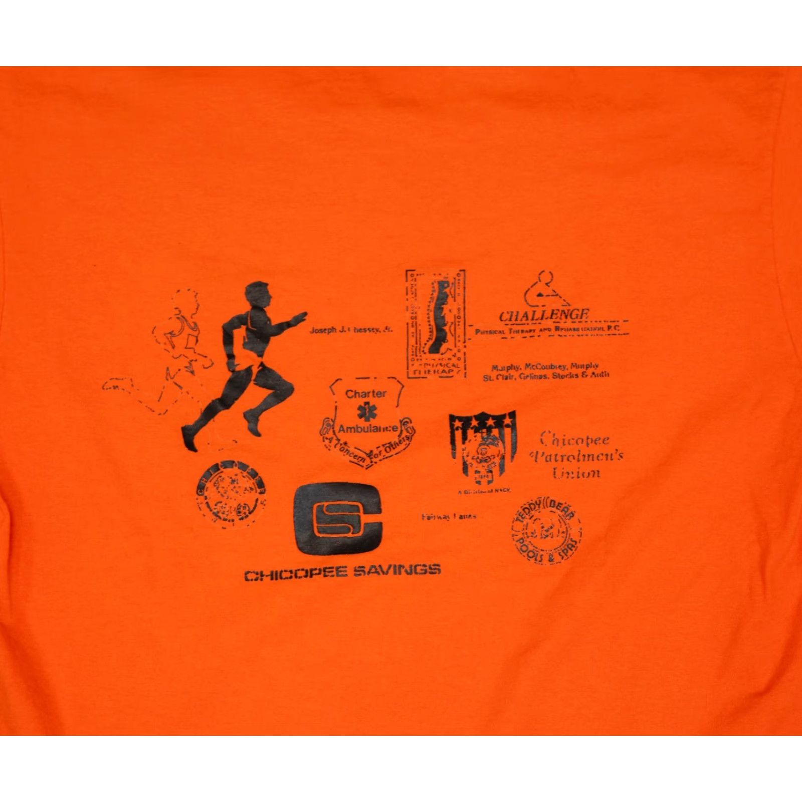 Vintage VINTAGE Screen Stars T-Shirt Boys and Girls Club Size L Orange Short Sleeve Crew Neck 80s 90s Vintage Logo Single Stitch Size US L / EU 52-54 / 3 - 6 Thumbnail